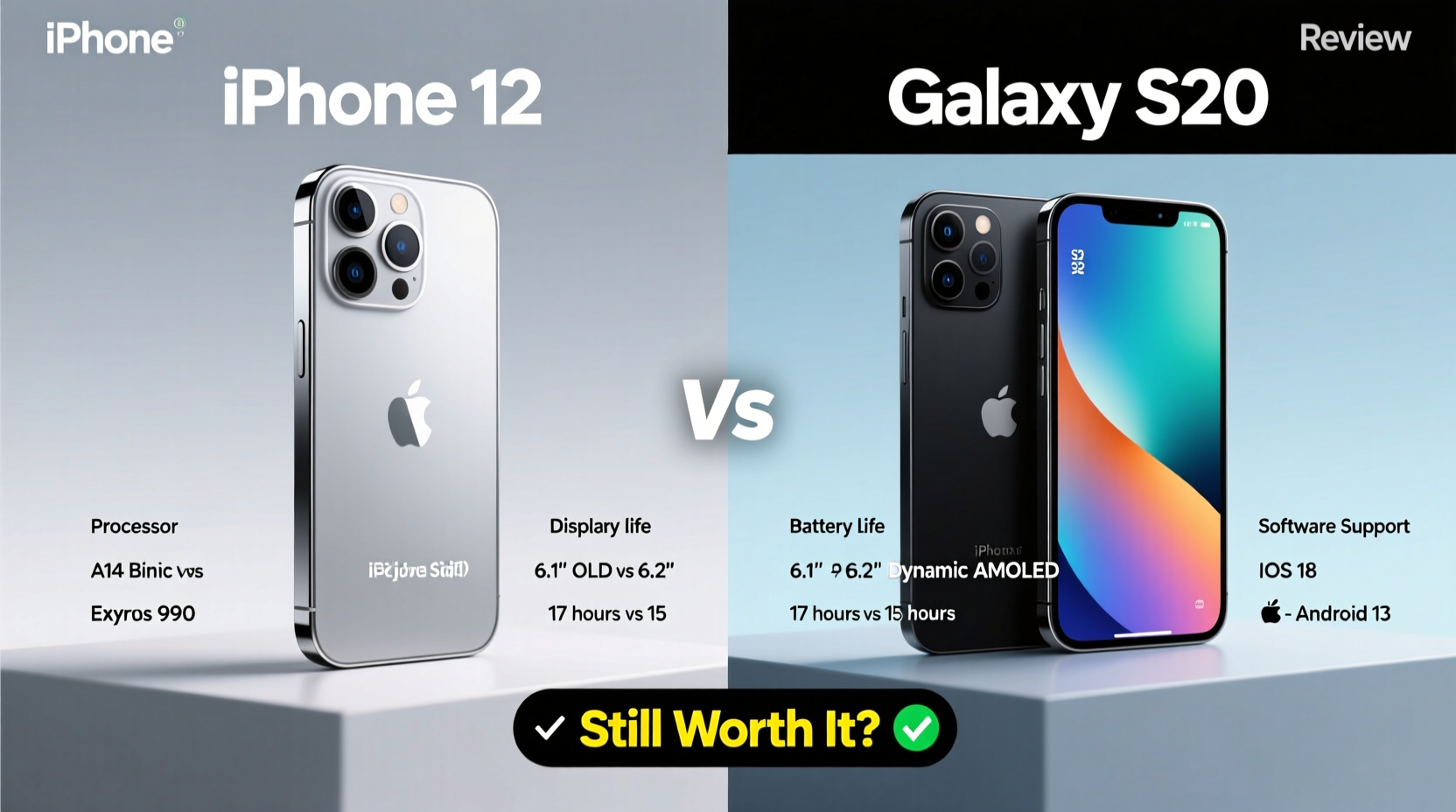 iphone 12 vs galaxy s20 is the iphone still worth it in 2024 2