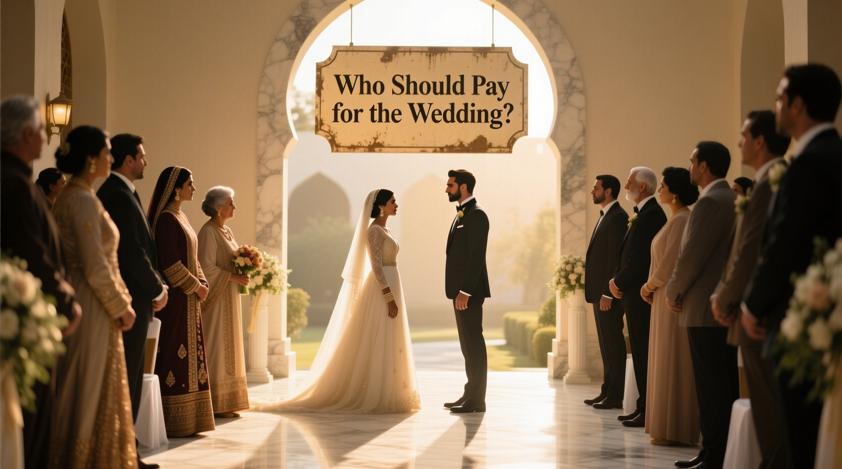 who should pay for the wedding