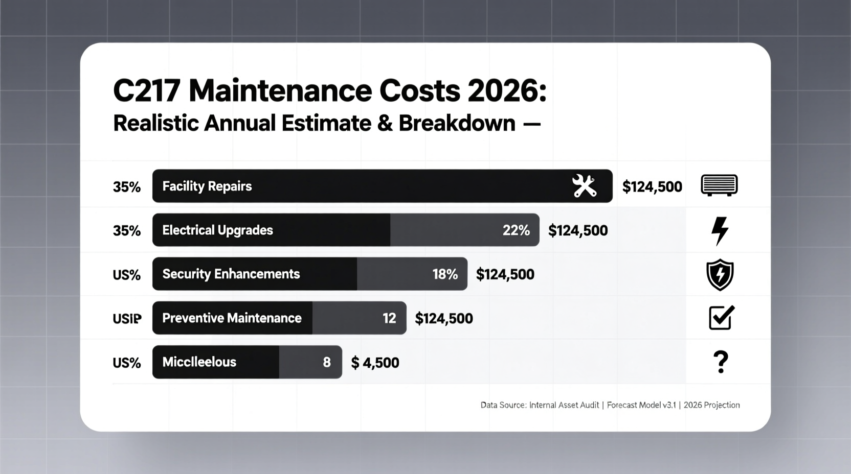 c217 maintenance costs 2026