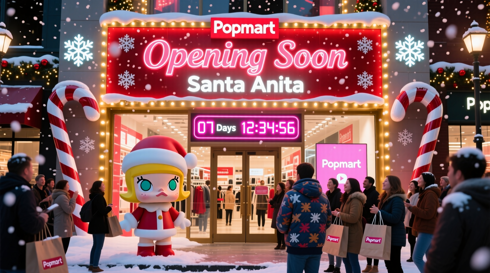 when is popmart santa anita opening