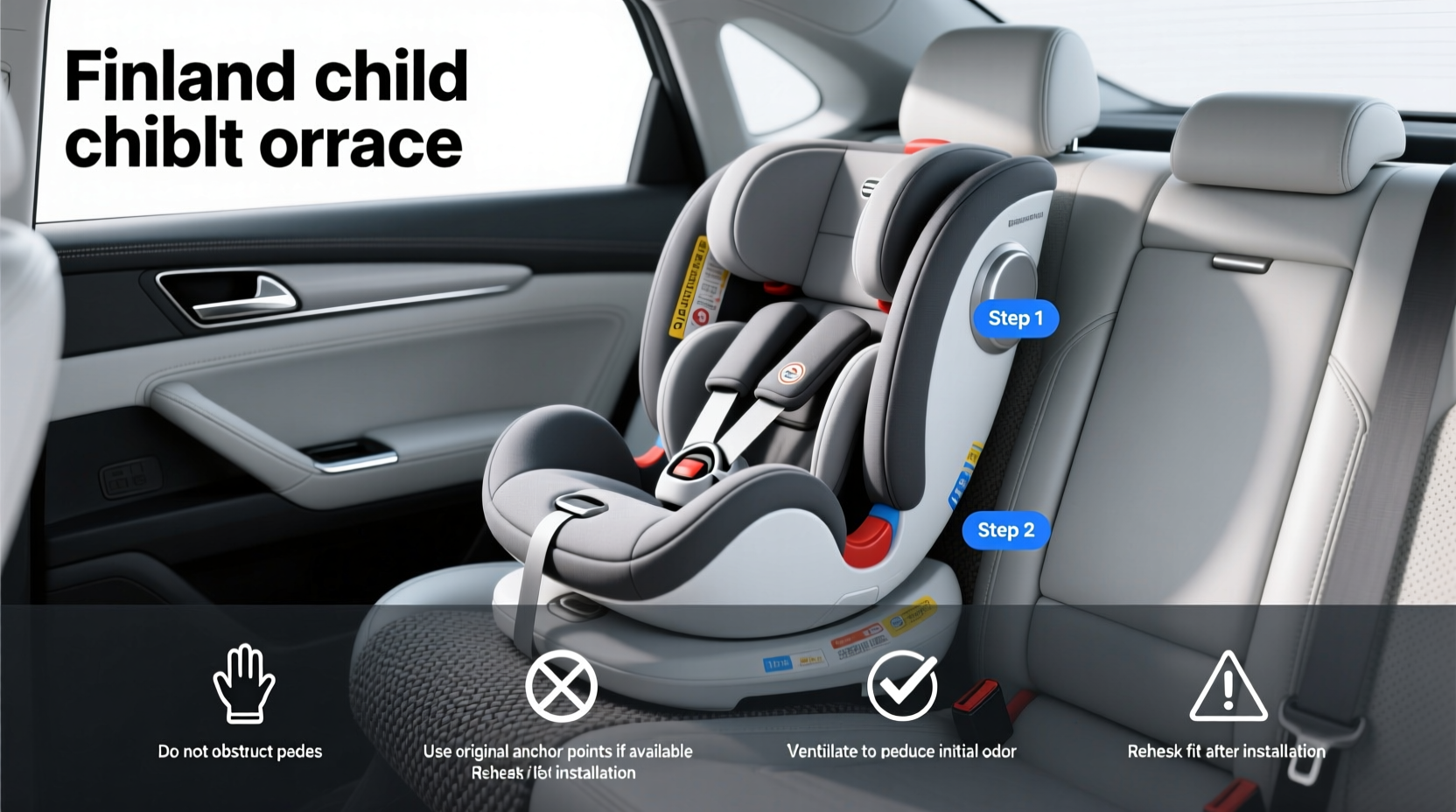 finland child car seat law