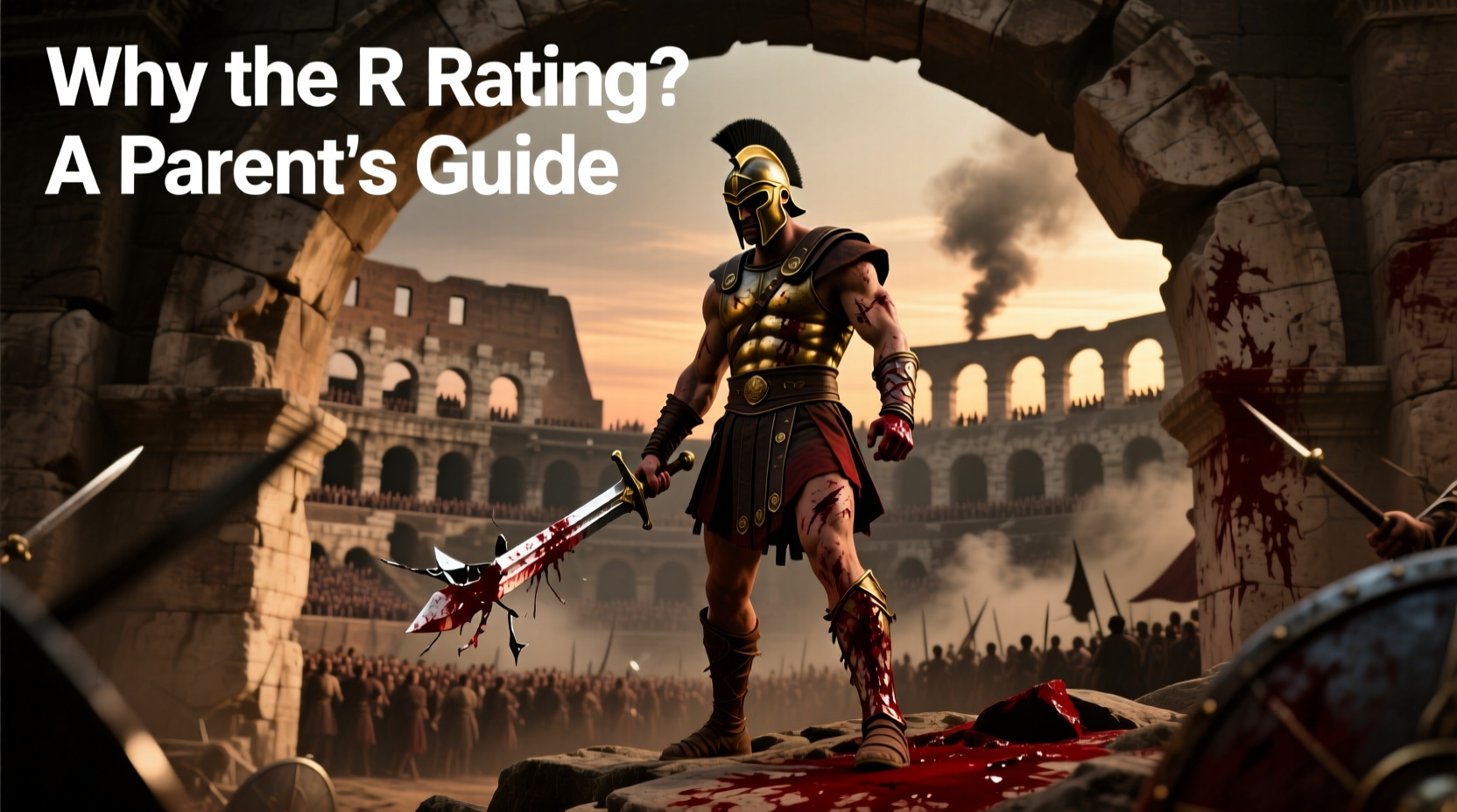 gladiator 2 why the r rating a parents guide