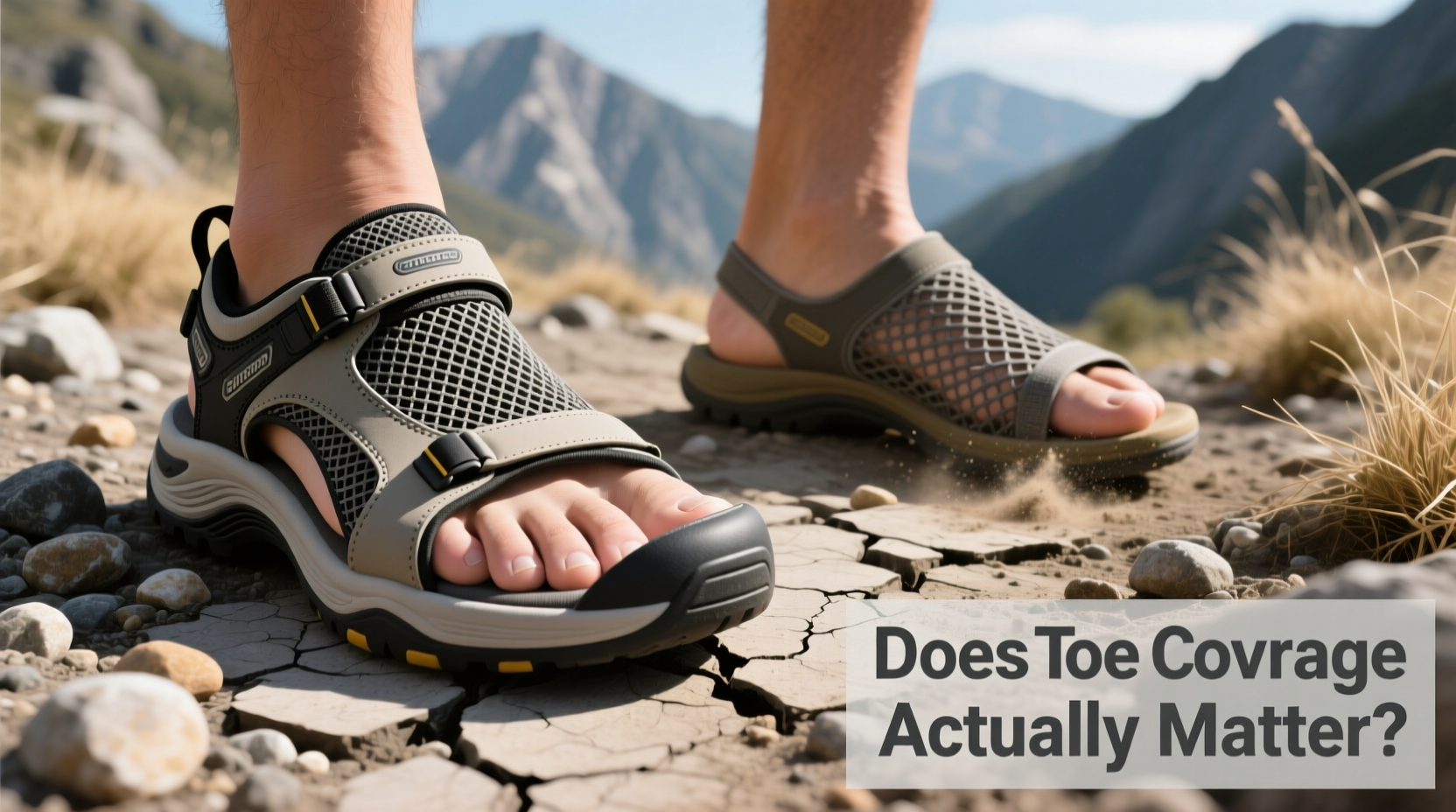 toe protected vs open toe hiking sandals does toe coverage actually matter
