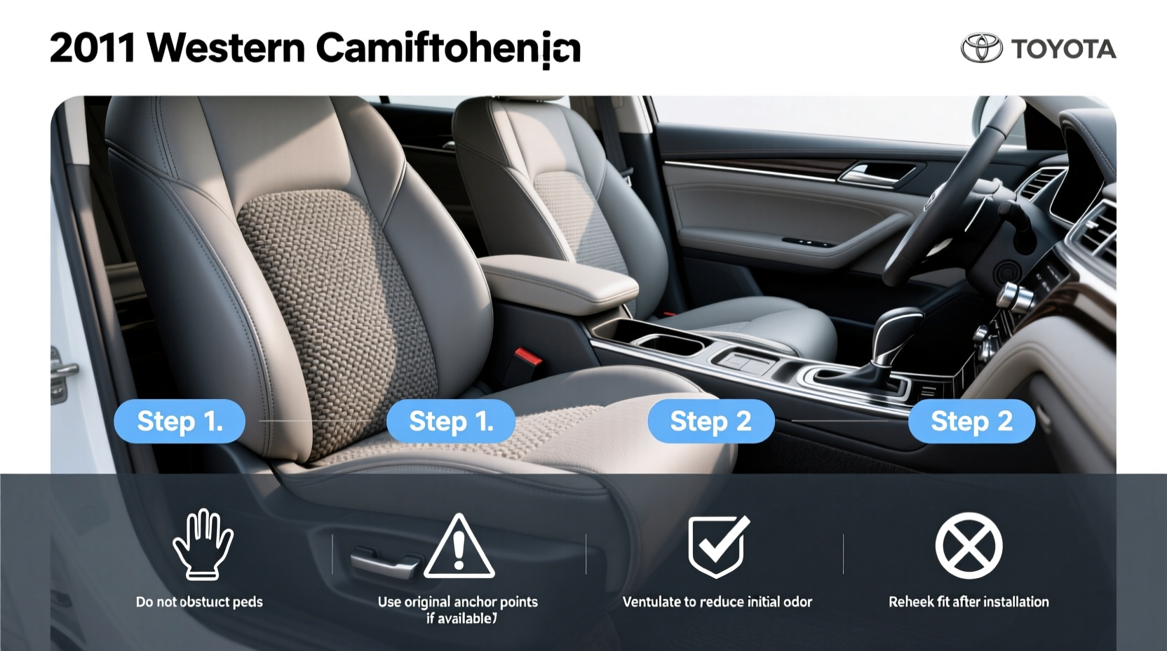 2011 toyota camry seat covers