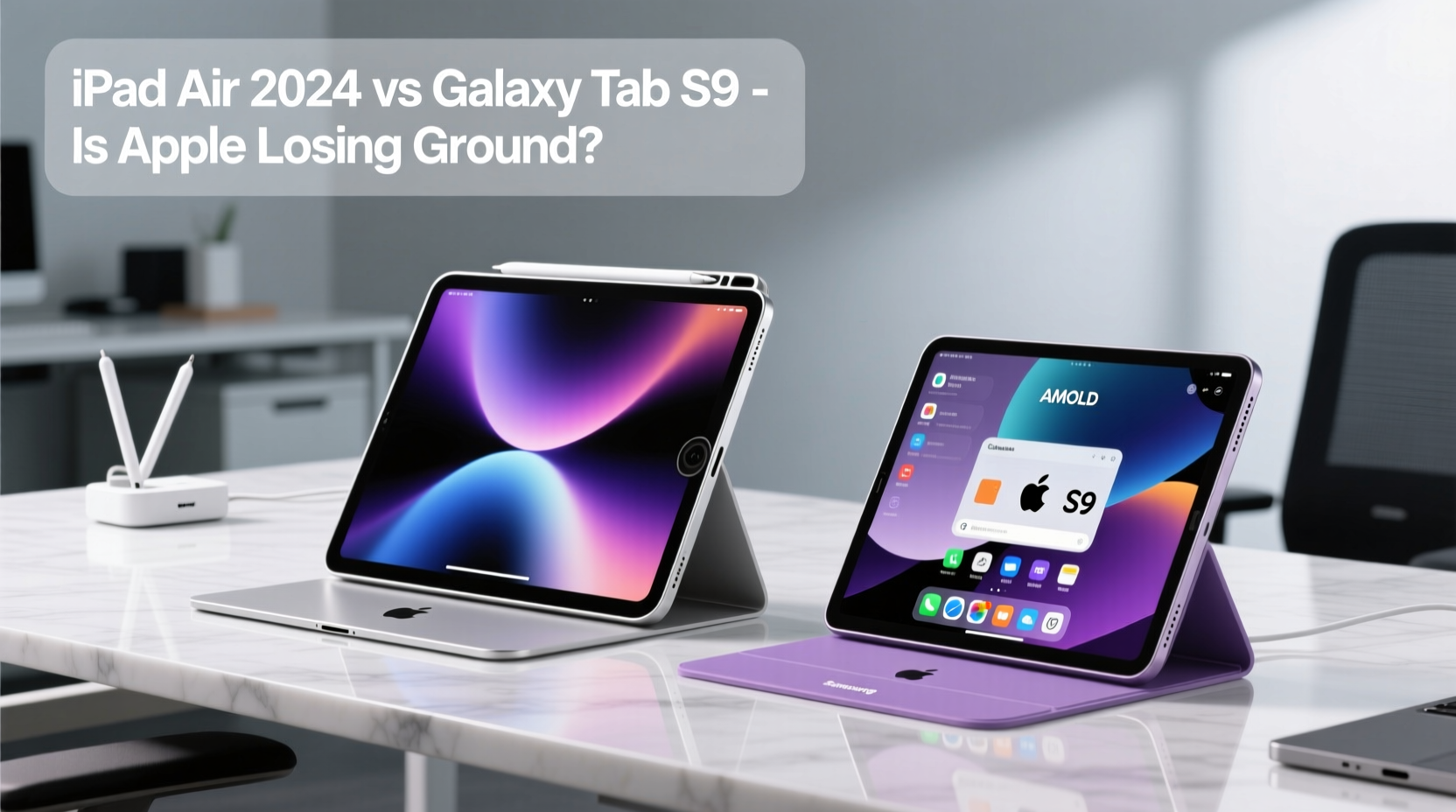 ipad air 2024 vs galaxy tab s9 is apple finally losing ground