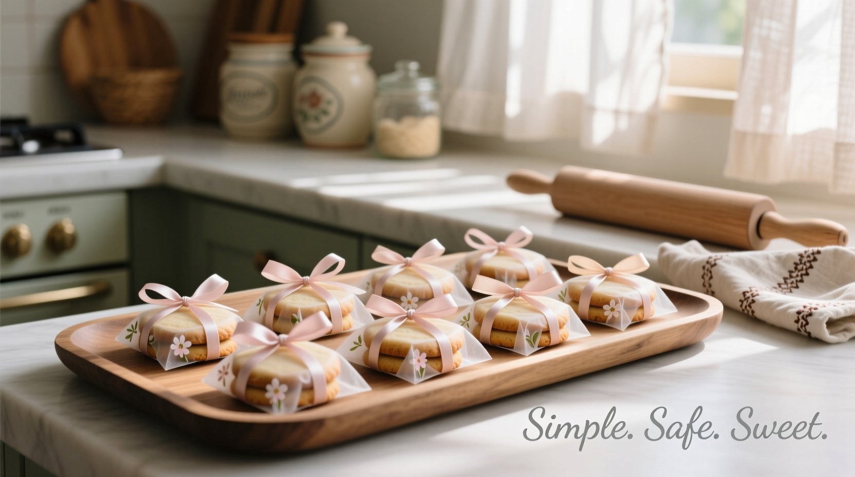 how to wrap cookies individually simple safe and sweet