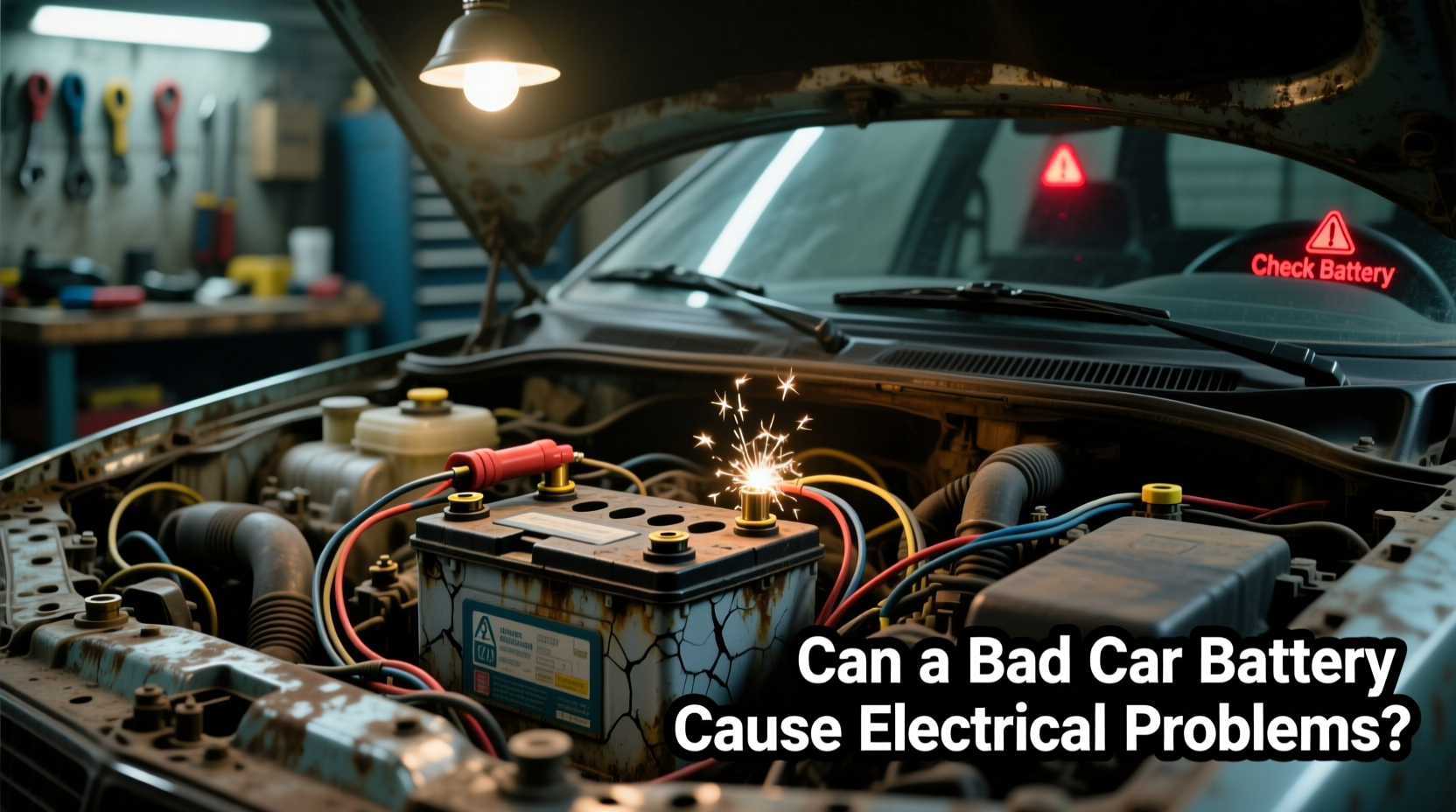 can a bad car battery cause electrical problems