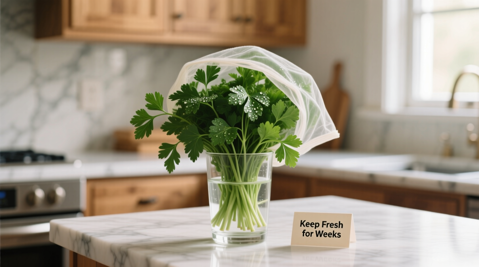 how to keep parsley fresh