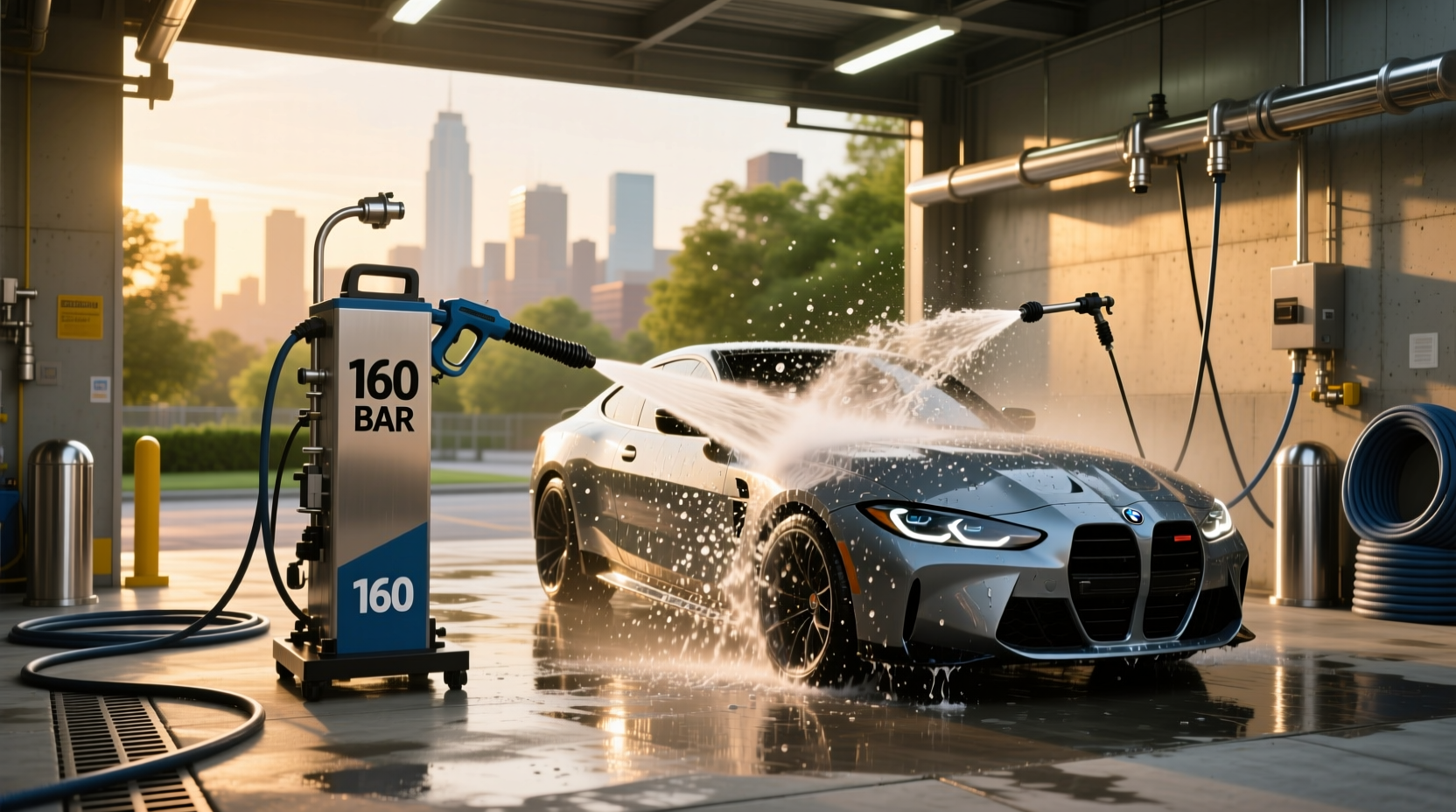 150 vs 160 bar pressure washers for cars