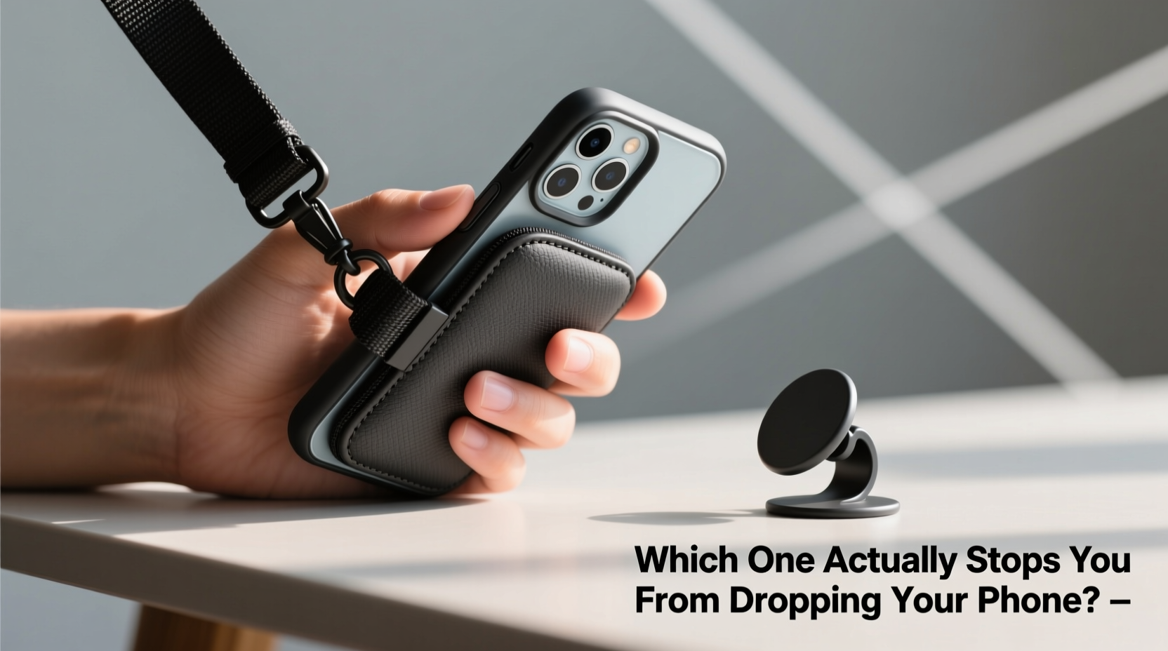 crossbody phone case or popsocket which one actually stops you from dropping your phone