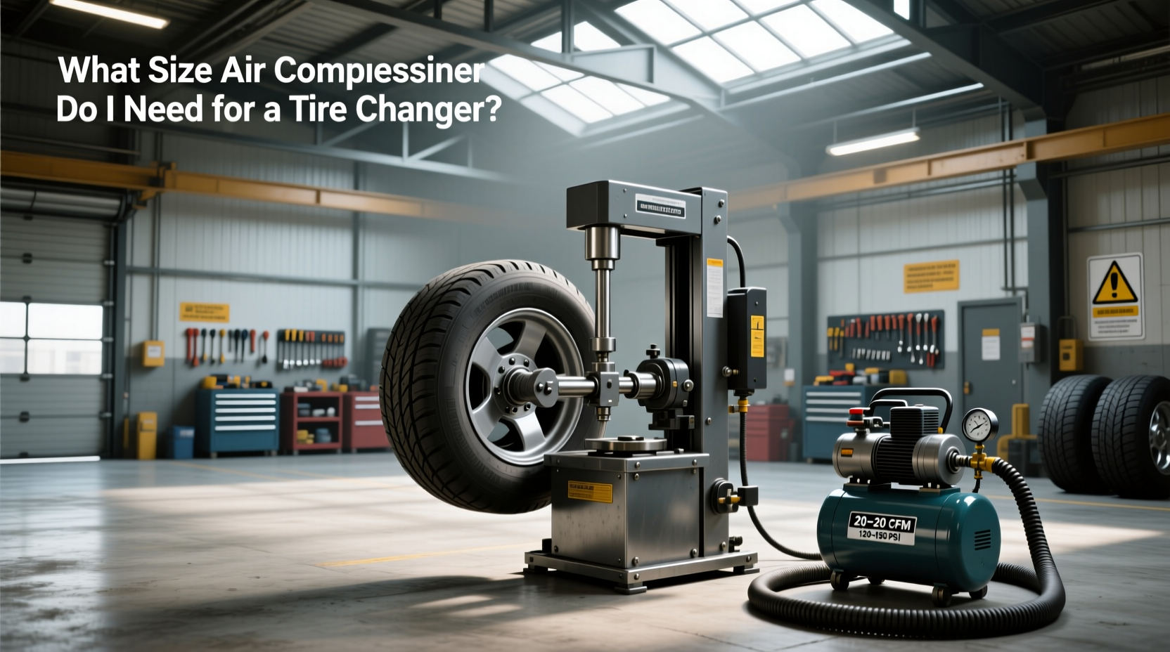 Pneumatic Tire Changer for Sale: What Size Air Compressor Do I Need? Buying Guide