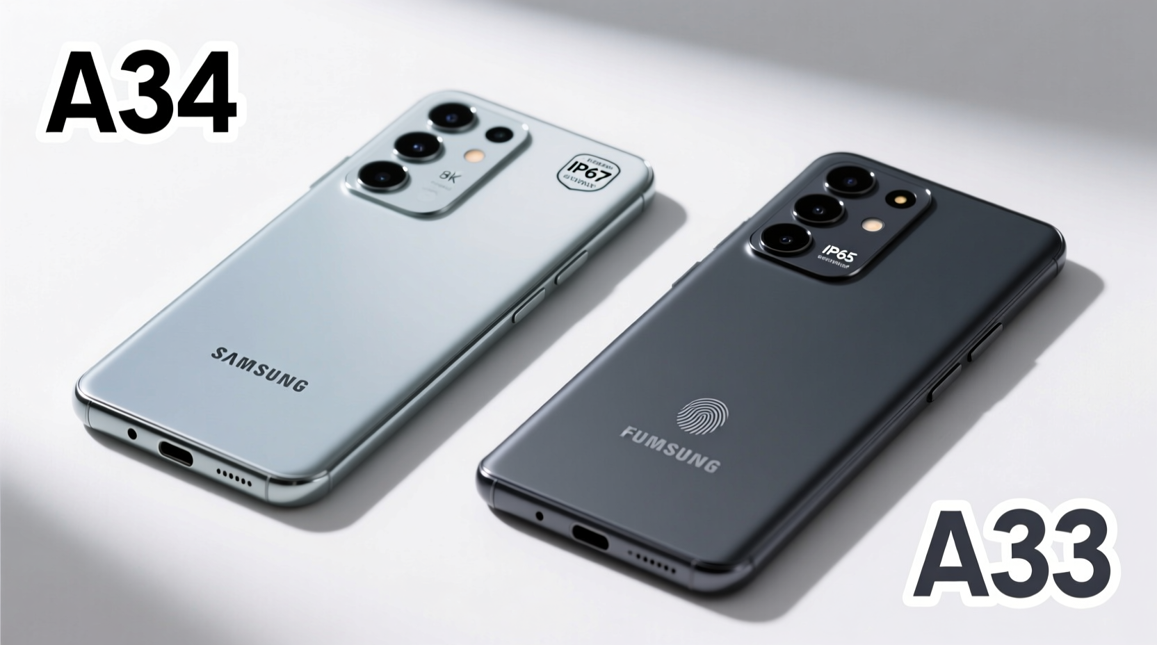 samsung a34 vs a33 is it worth upgrading or are they basically the same