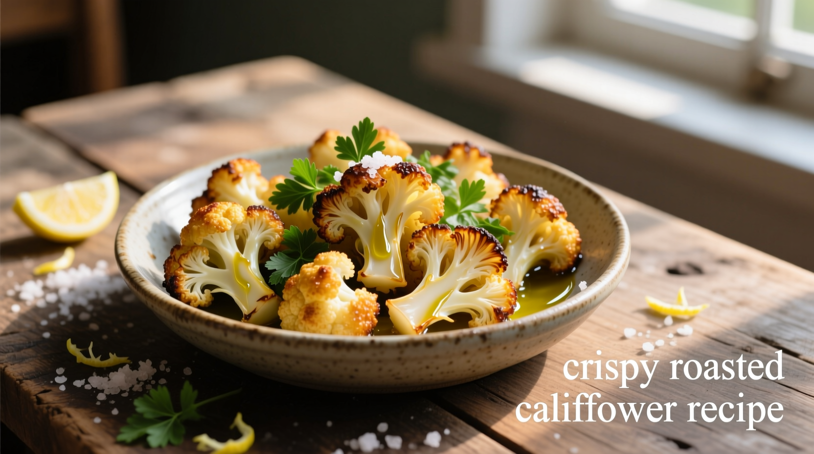 Perfect Crispy Roasted Cauliflower Recipe in 25 Minutes