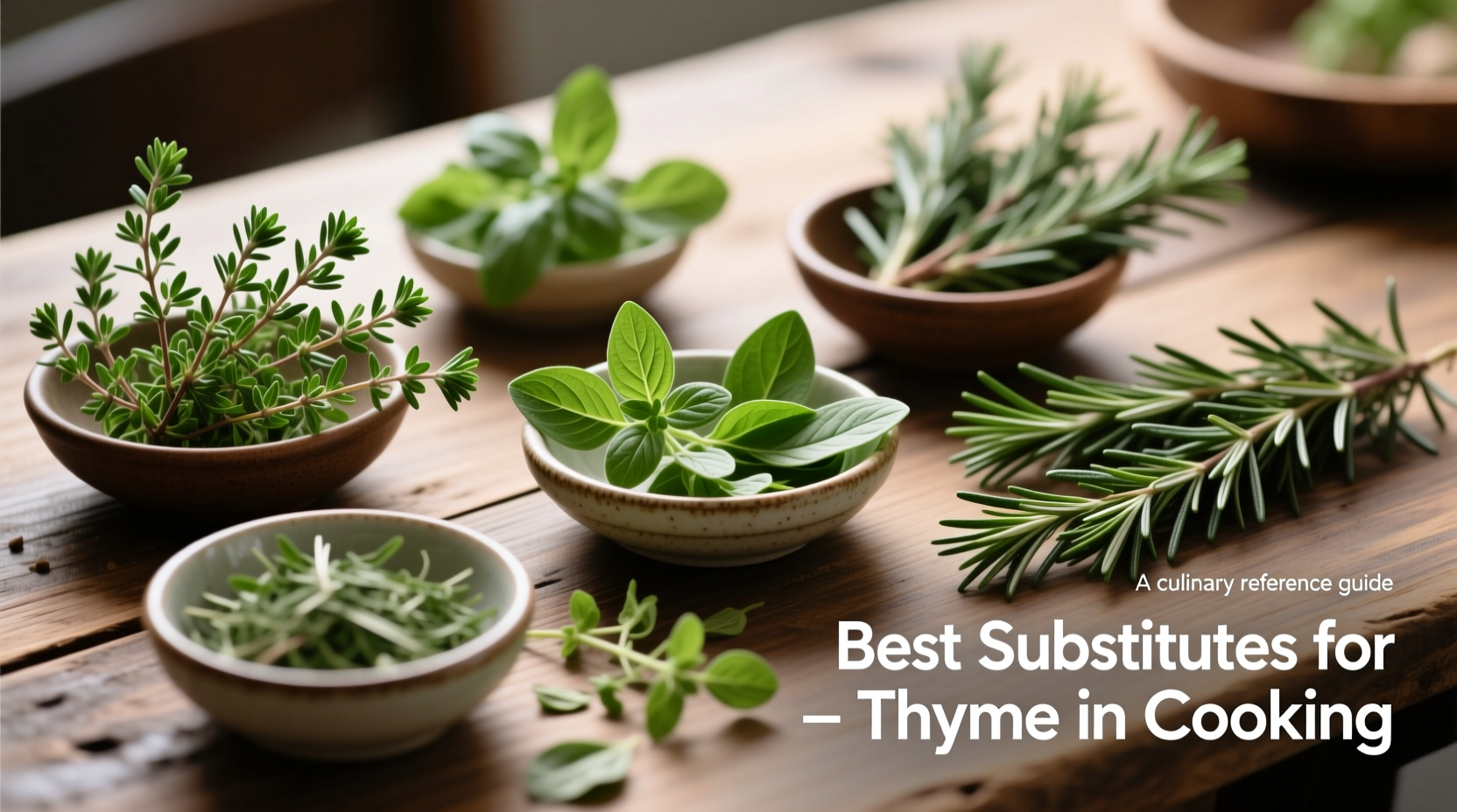Best Substitutes for Thyme in Cooking