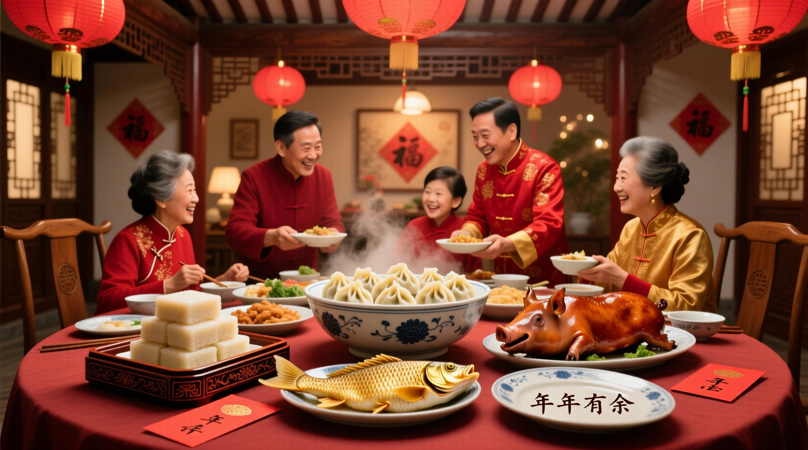 what do people eat during chinese new year