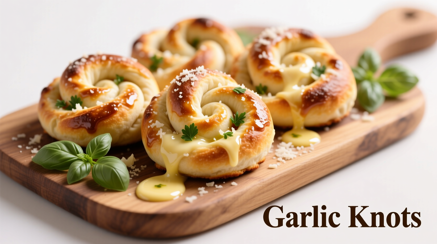 how to make garlic knots with pizza dough