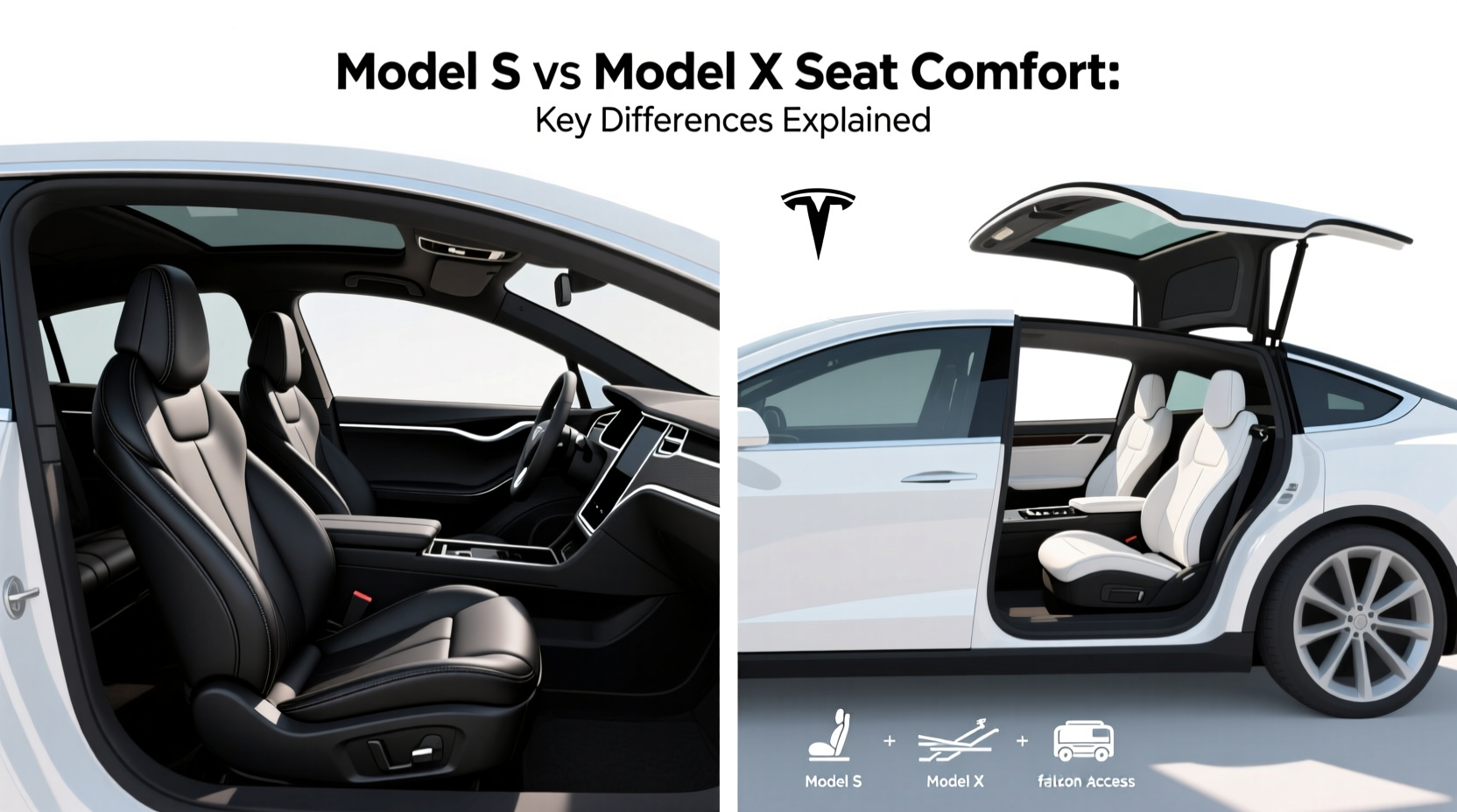 model s vs model x seat comfort