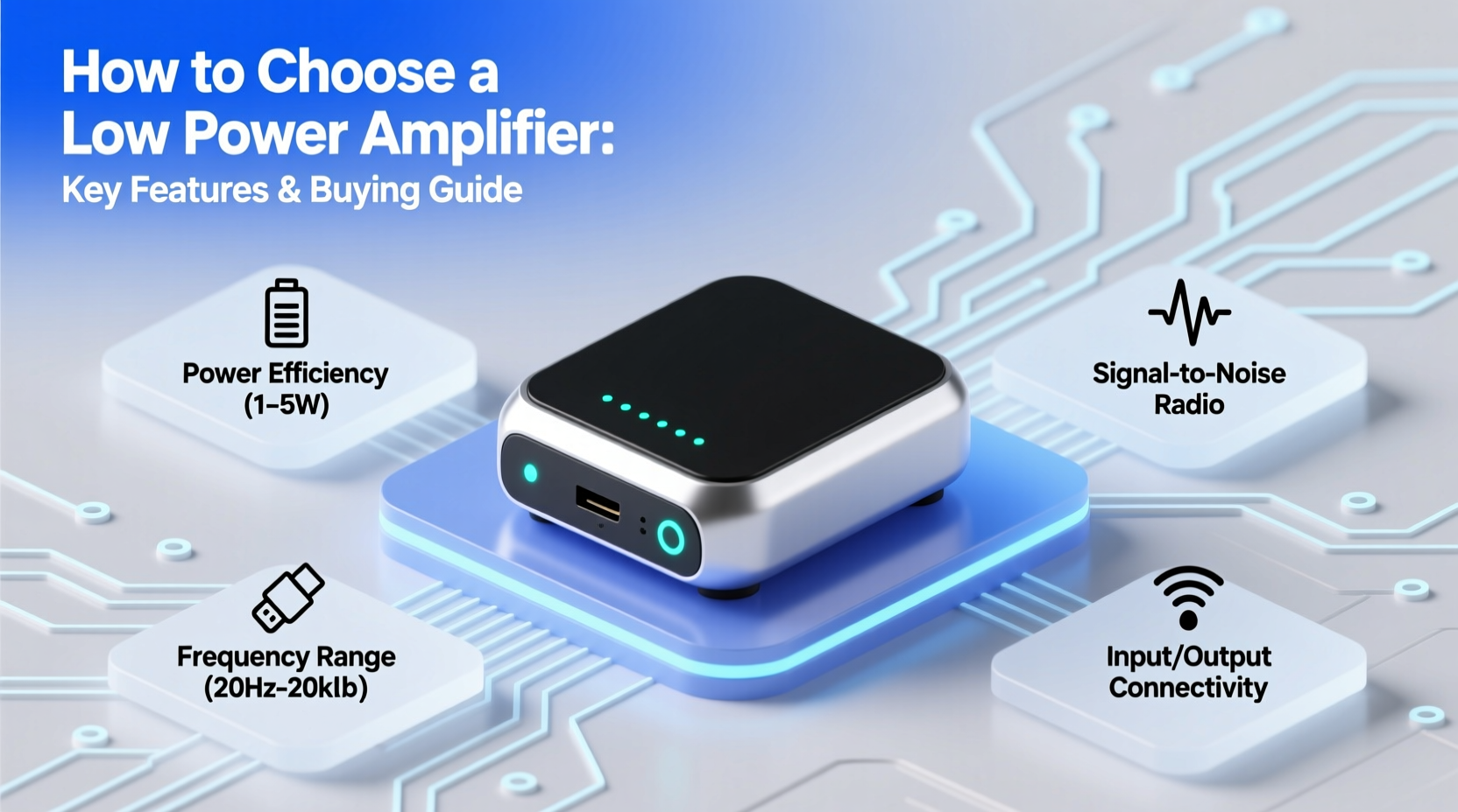 power amplifier low power