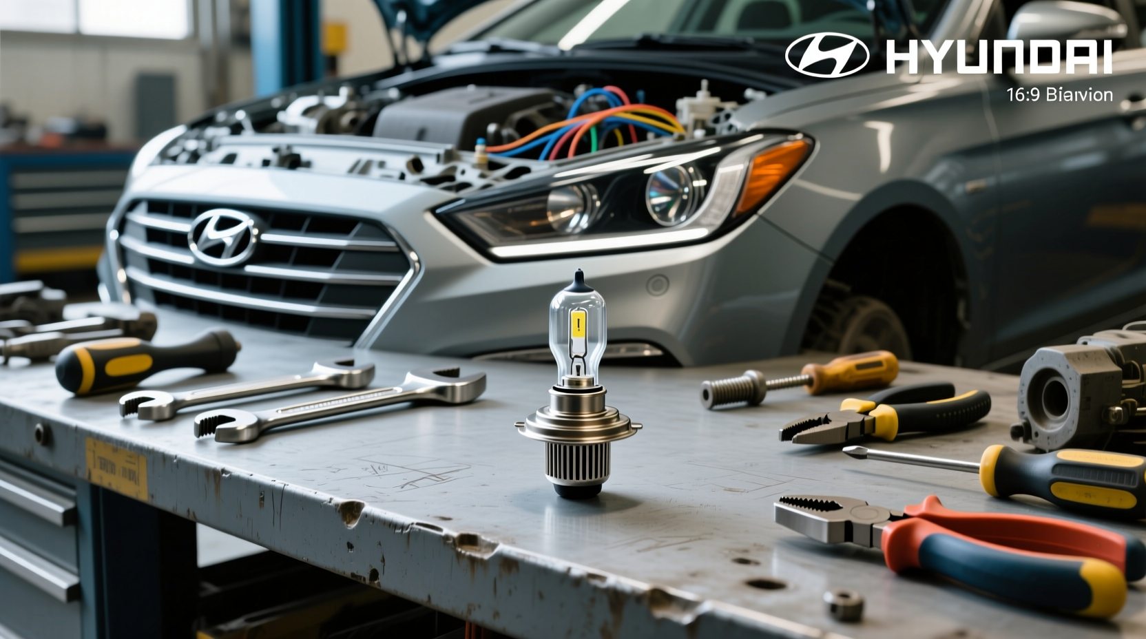 How to Replace Hyundai Sonata Headlight Bulb & Choose the Right Type