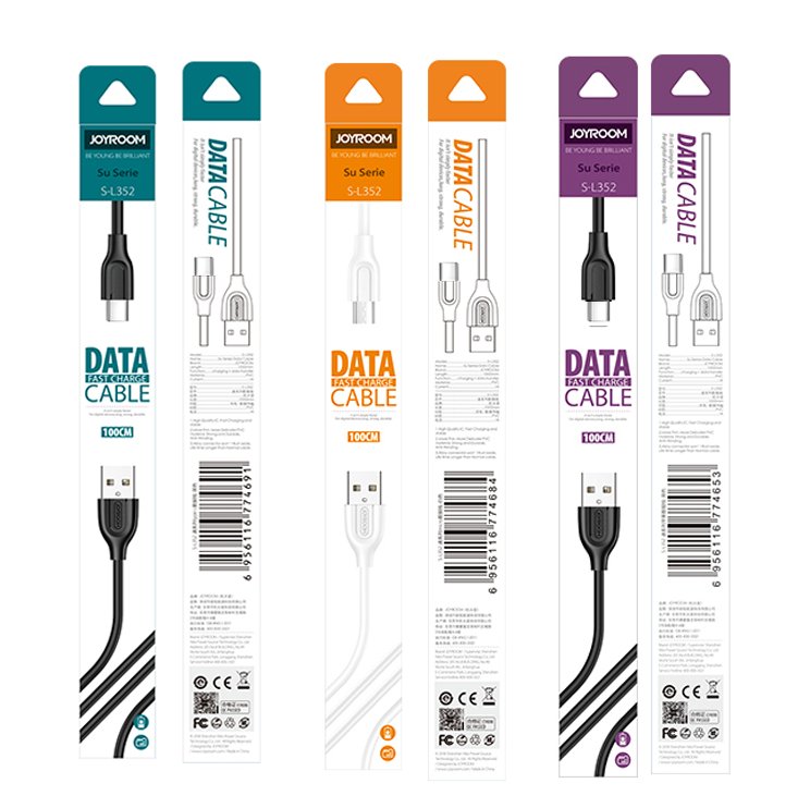 Joyroom popular products 2019 S-L352 micro usb data charging cable micro usb cable