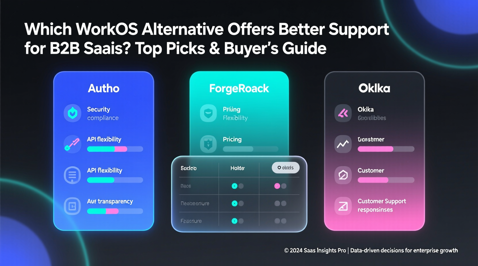 which workos alternative offers better support for b2b saas