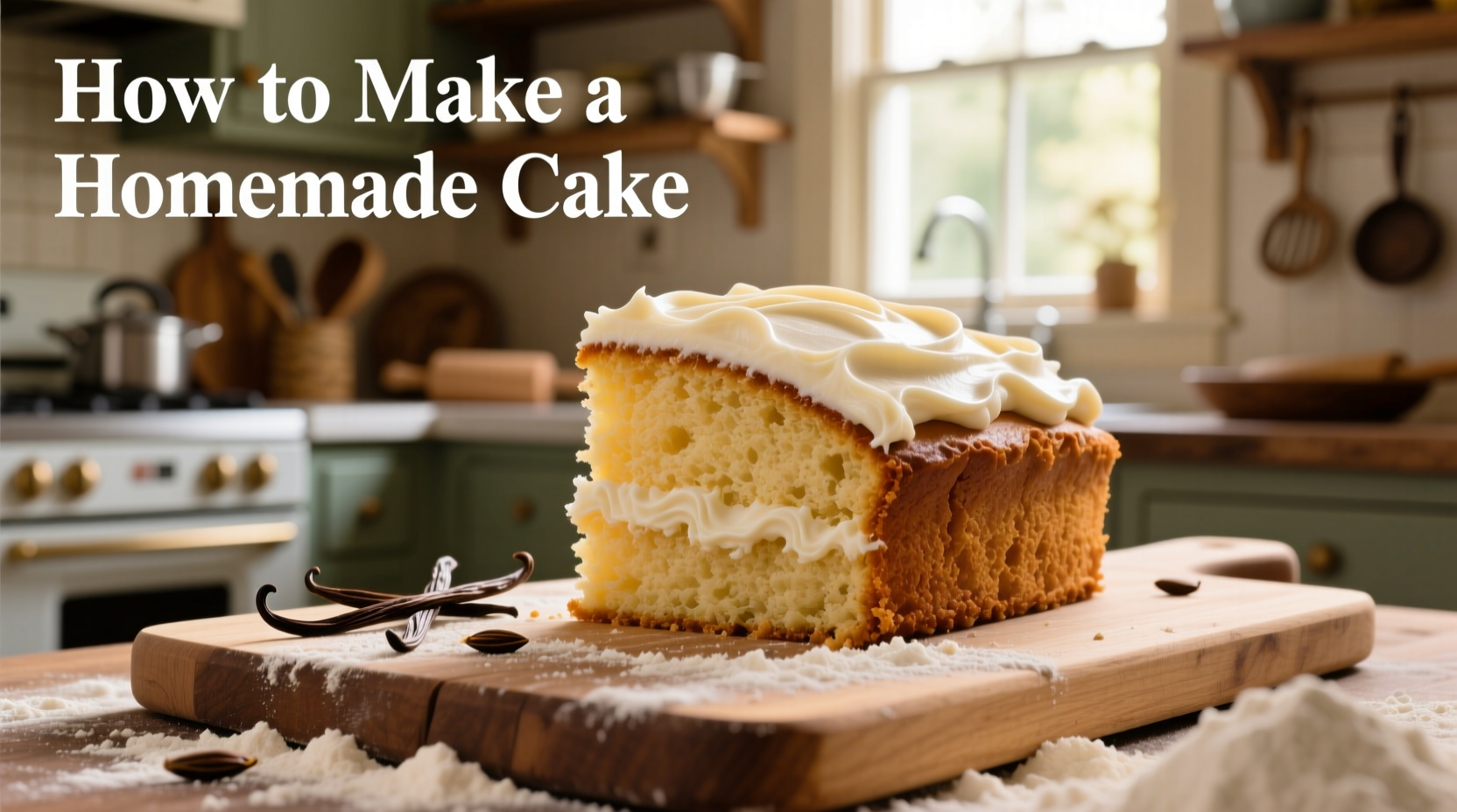 how to make a homemade cake