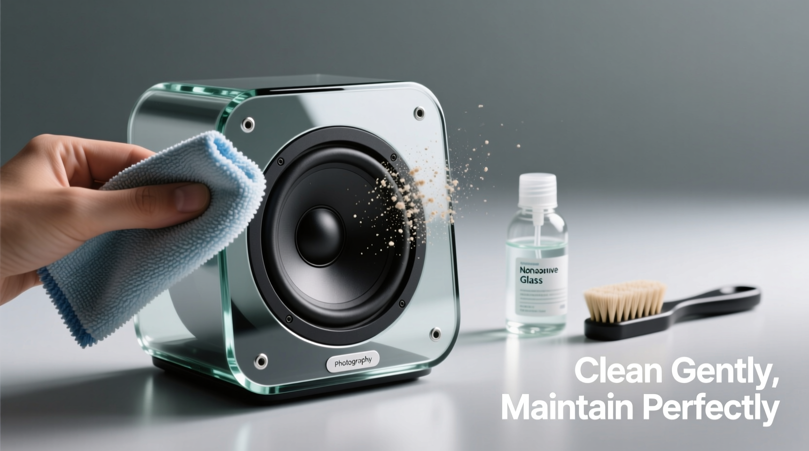 Effective Methods To Safely Clean And Maintain Glass Speaker Surfaces ...