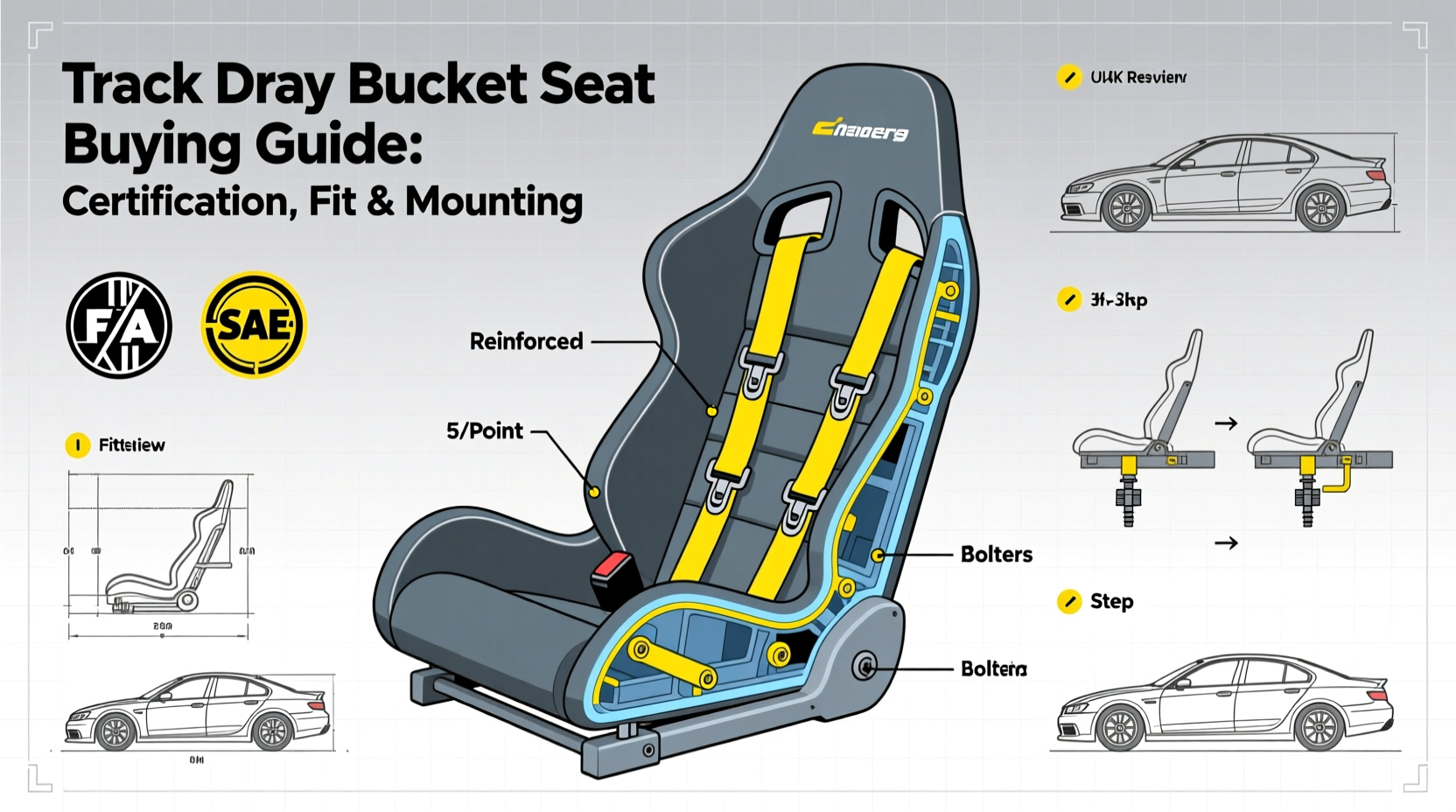 track day bucket seat buying guide