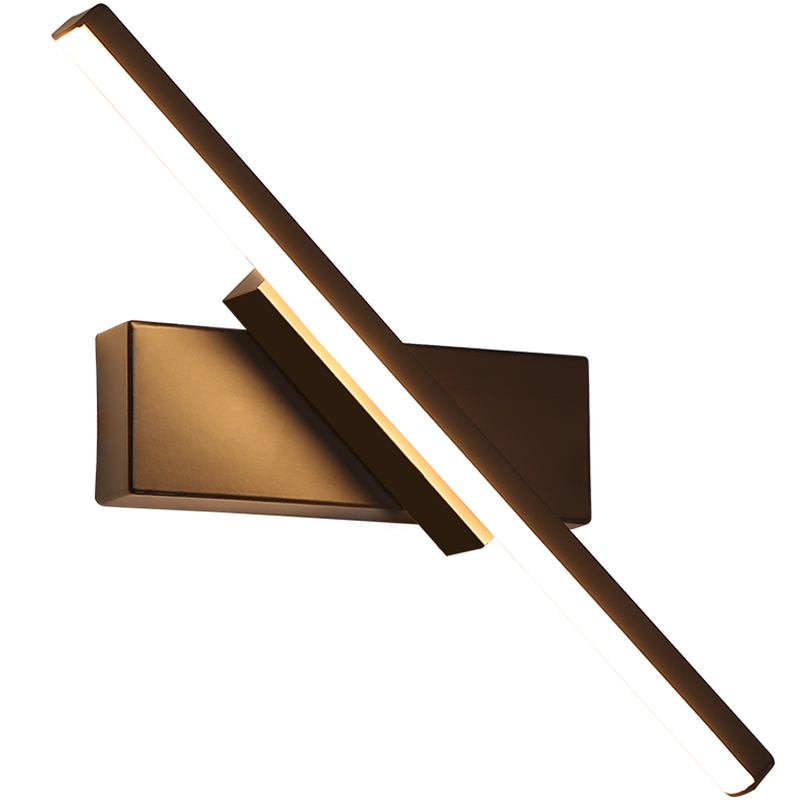 Italy style rotatable V bar led wall light 11w for big wall decoration