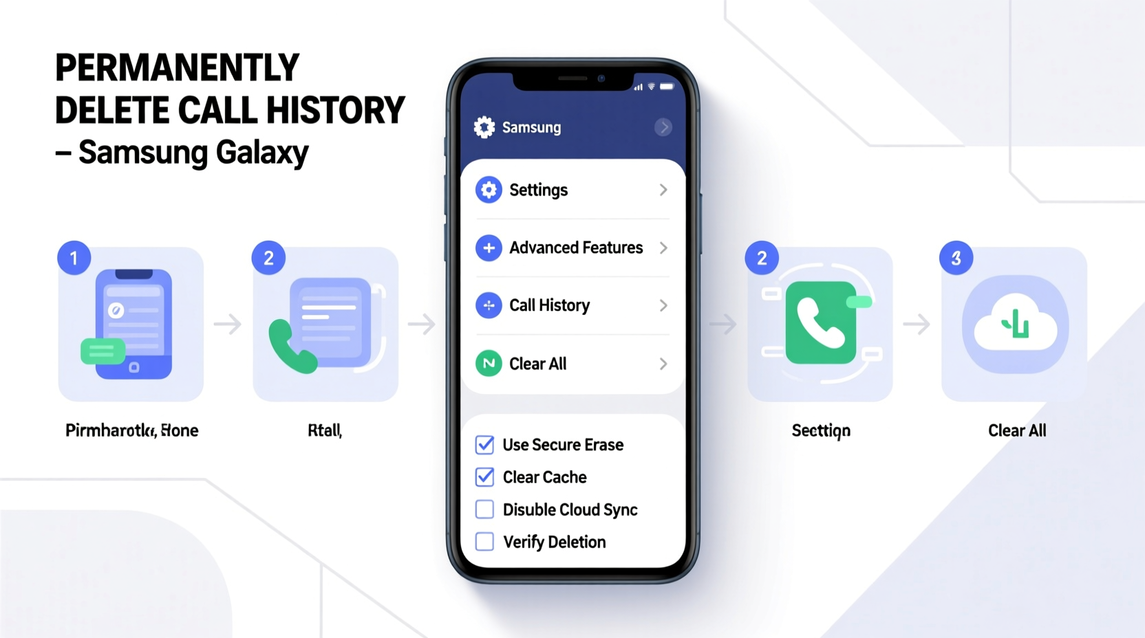 effective ways to permanently delete call history on your samsung phone