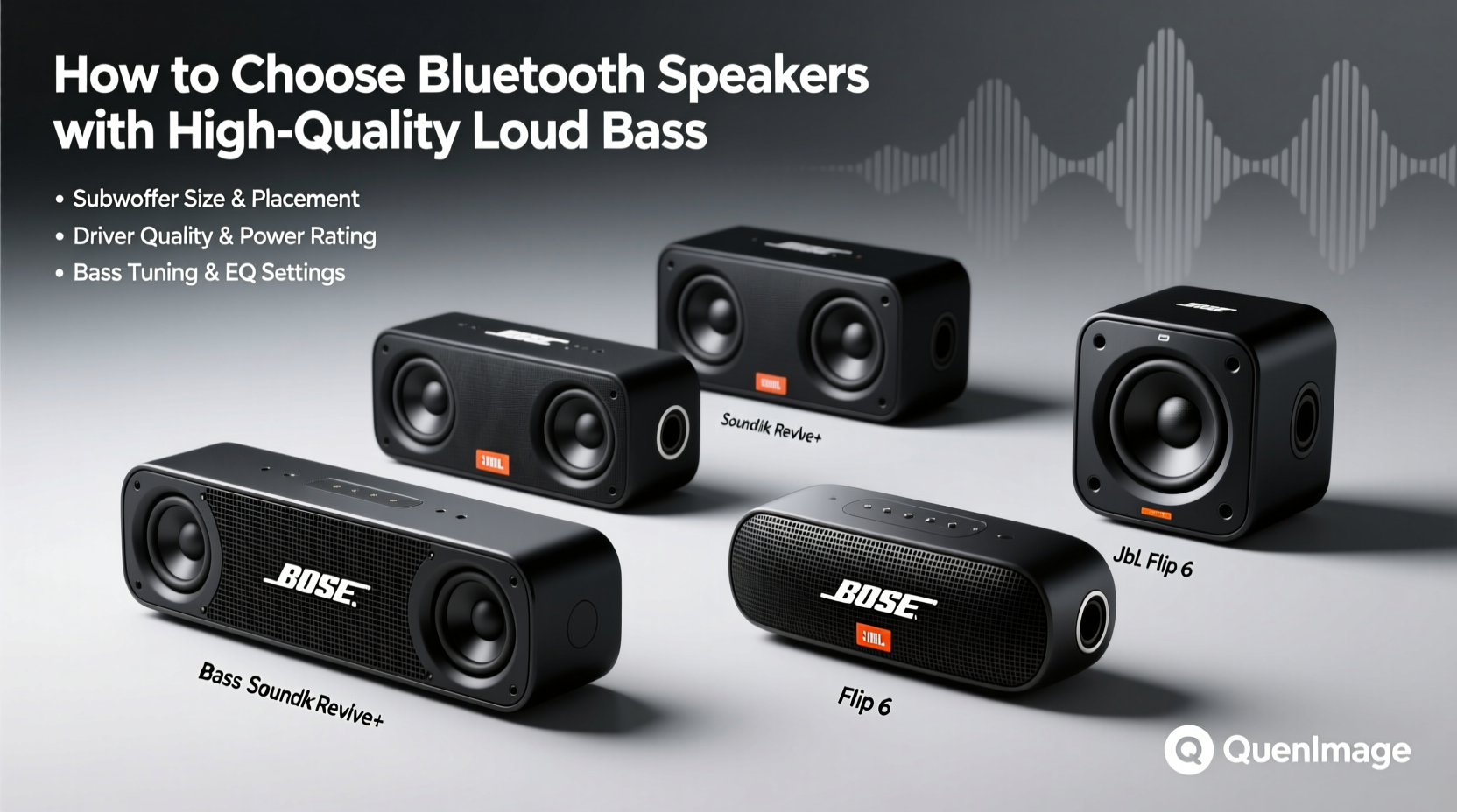 bluetooth speakers bass high quality loud