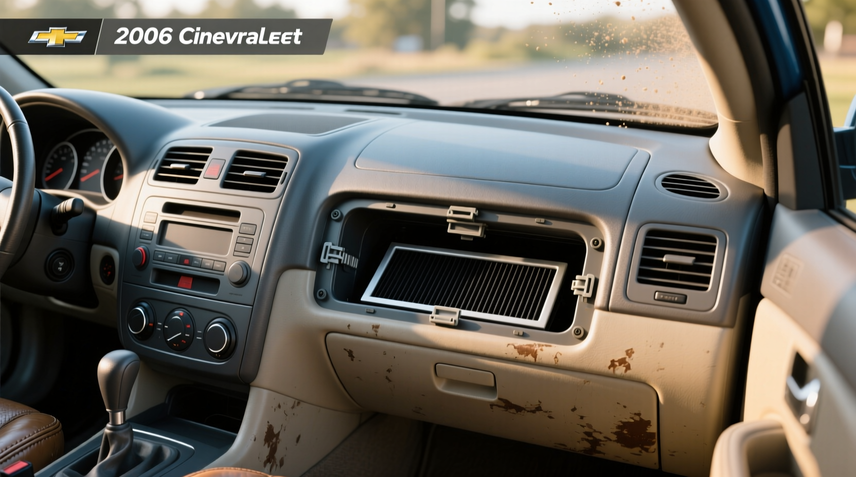 2006 cobalt cabin air filter location replacement guide