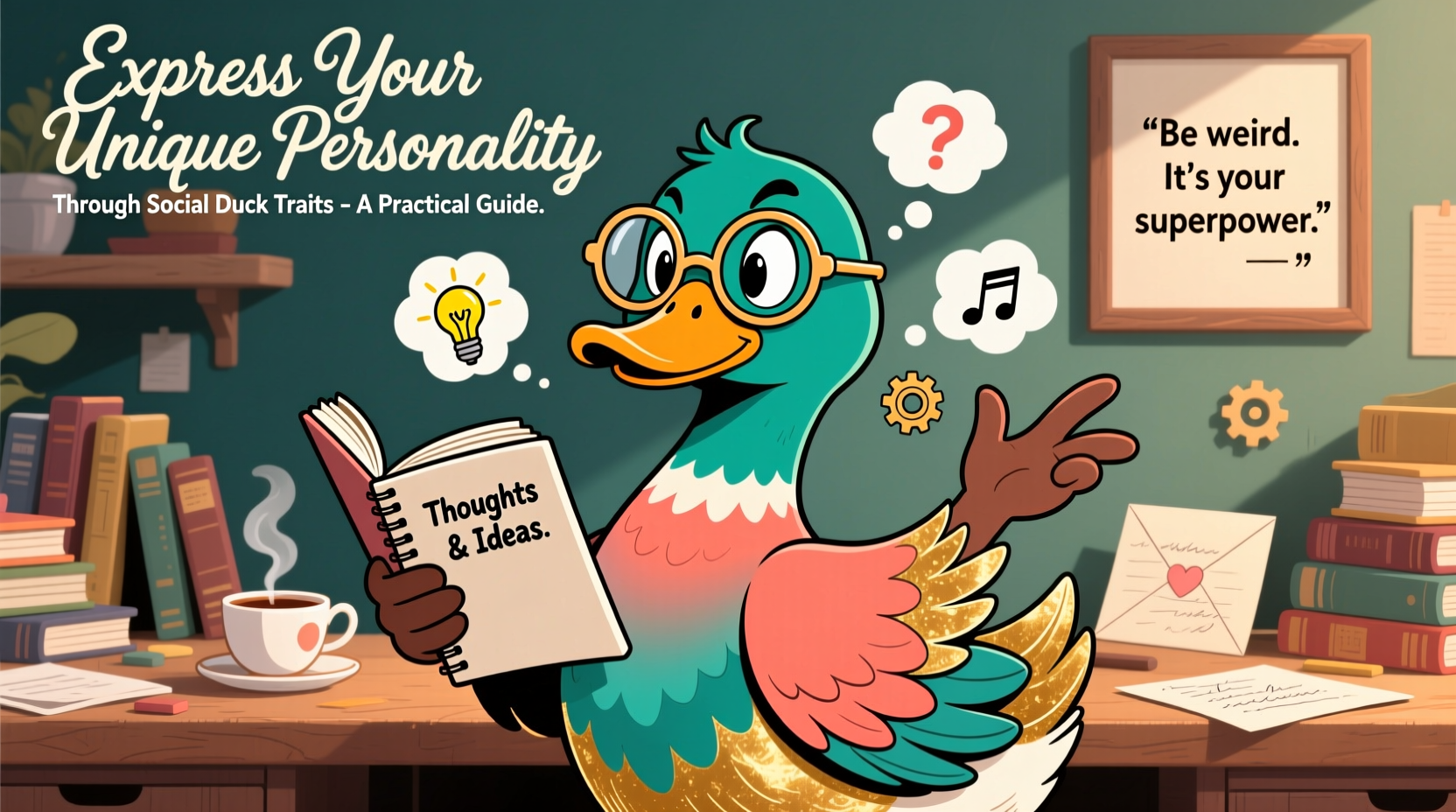 express your unique personality through social duck traits a practical guide