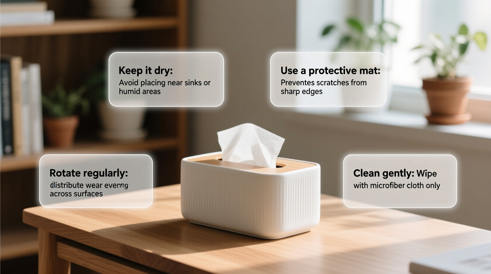 smart tips to prevent damage and extend the life of your tissue box holder