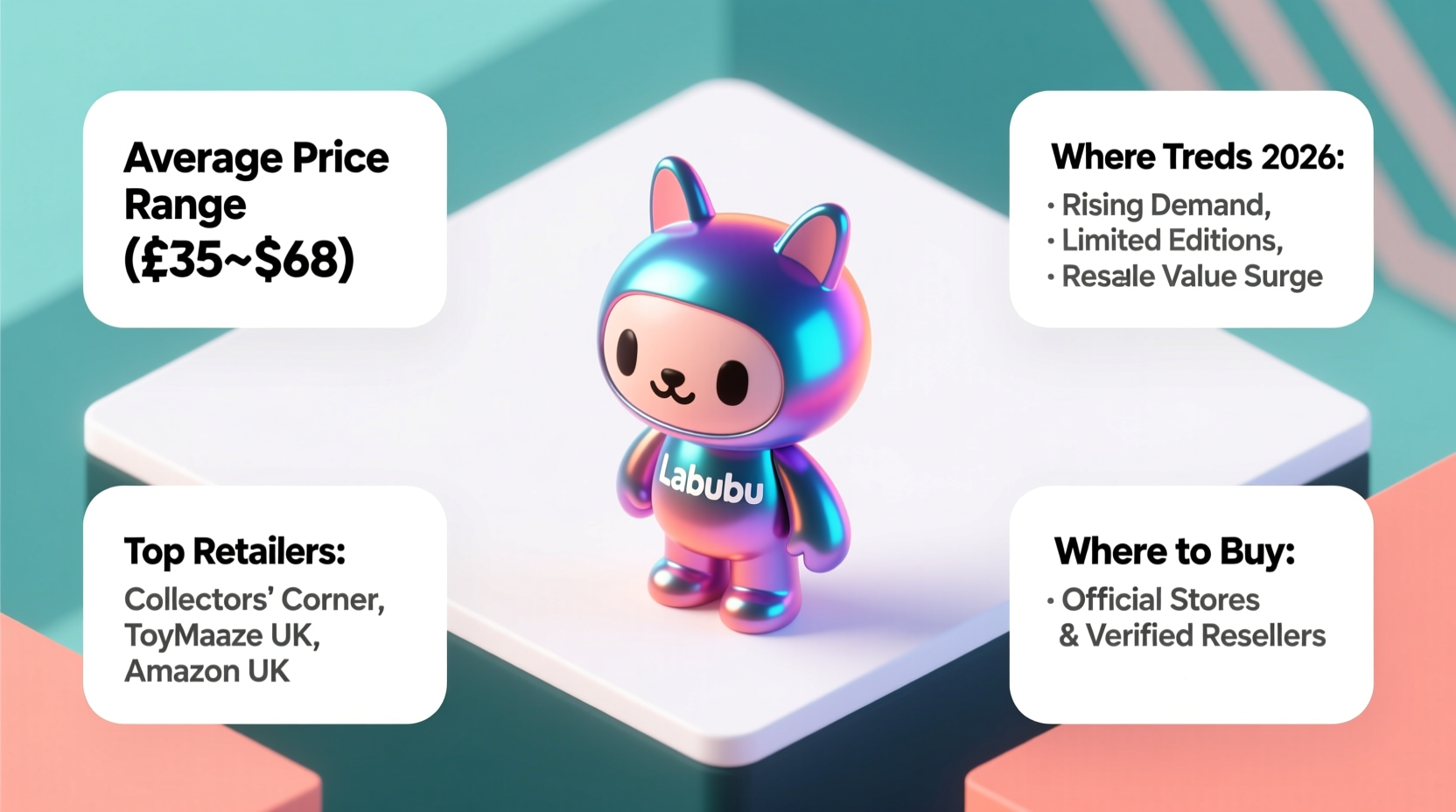 how much is a labubu in the uk