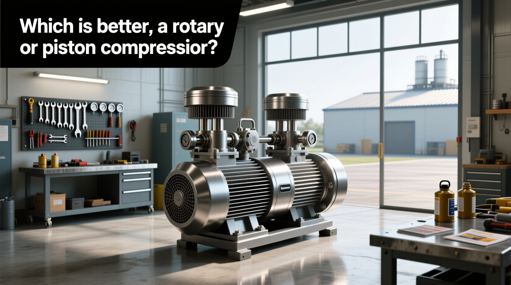 How to Choose: Double Piston vs Rotary Air Compressor?