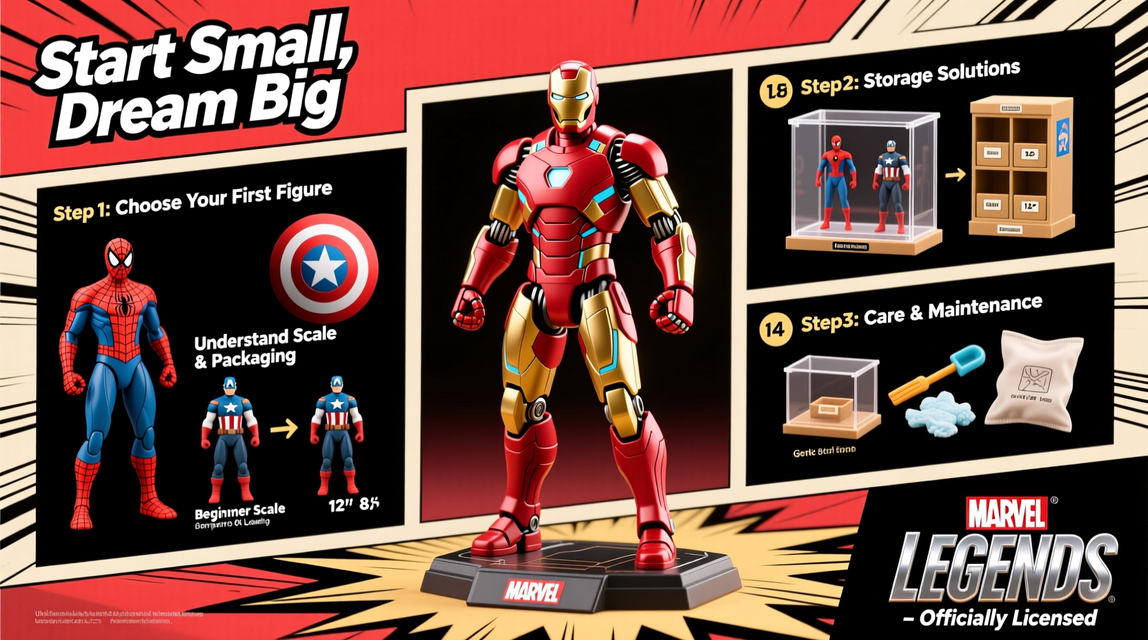ultimate guide to building a marvel legends action figure collection for beginners
