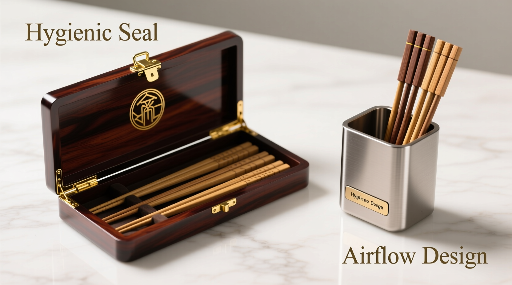chopstick box vs holder is a fancy box really more hygienic or just for show