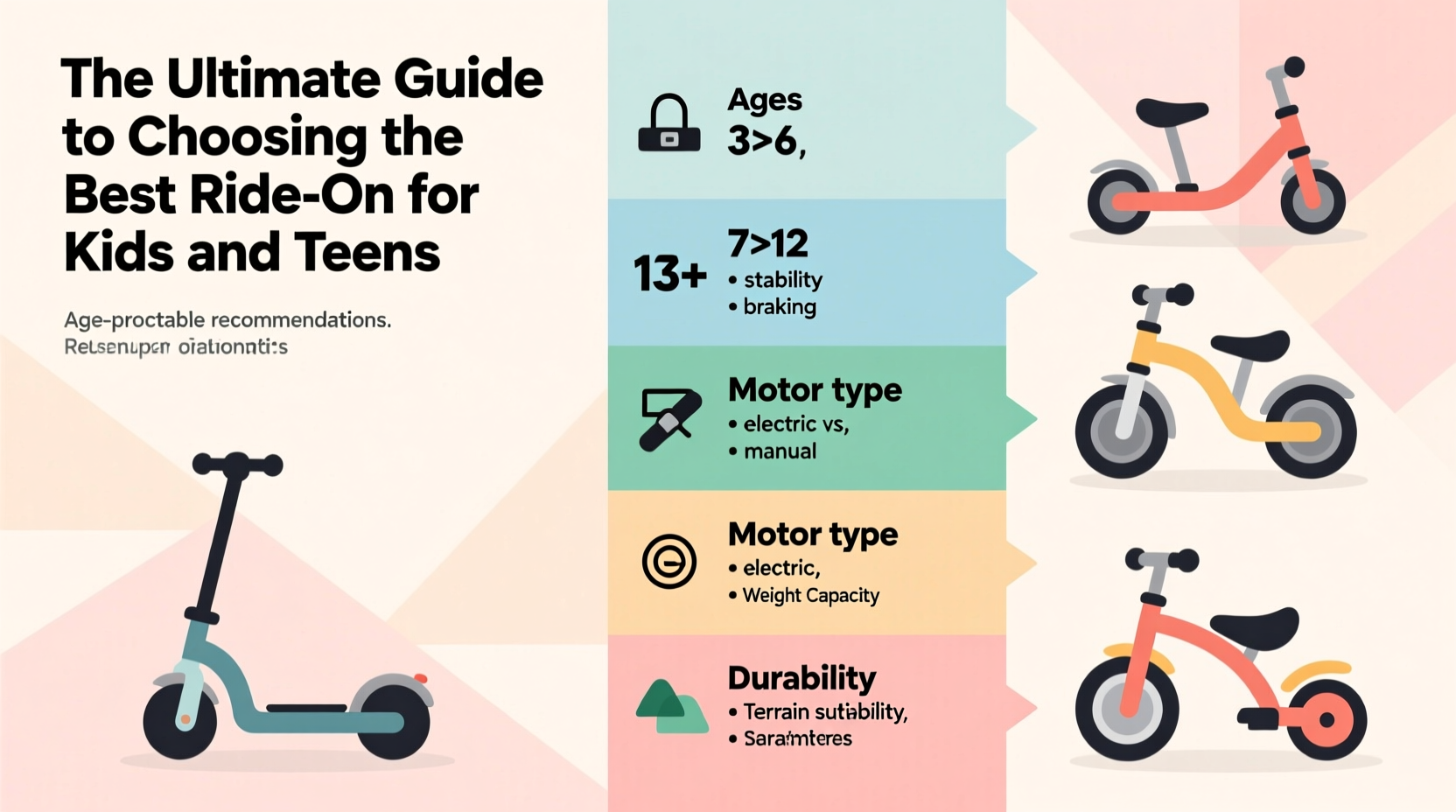 Guide To Choosing The Best Ride On For Kids And Teens