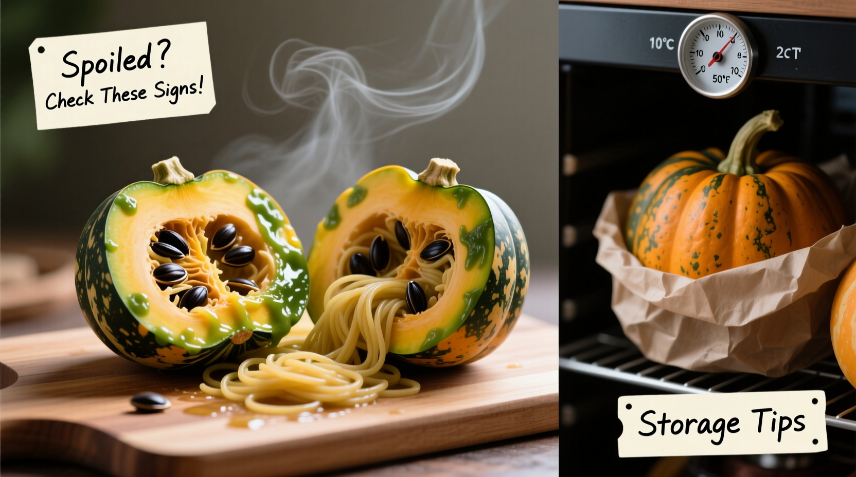 how to recognize spoiled spaghetti squash signs smells and storage tips
