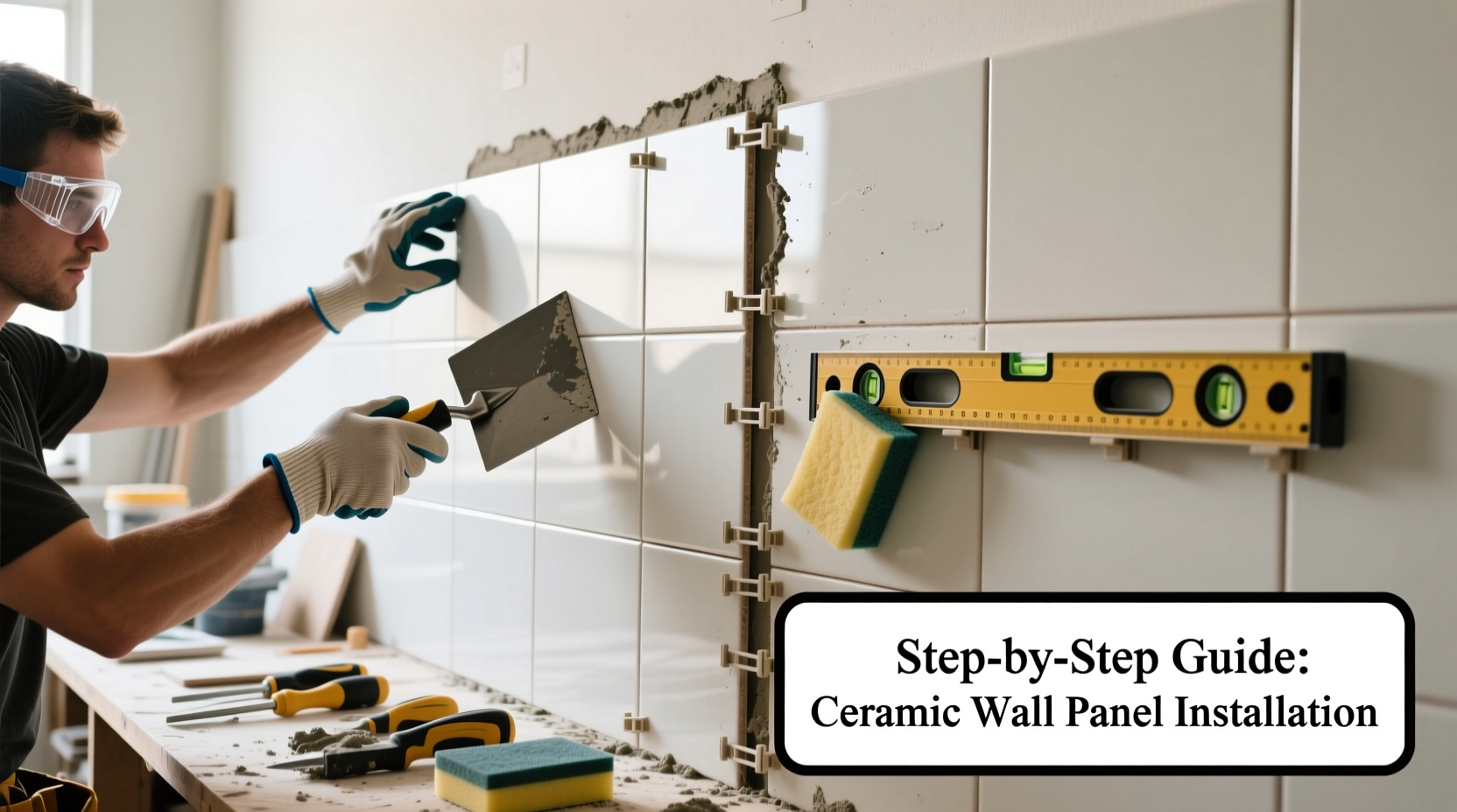 step by step guide to safely installing ceramic wall panels for lasting results