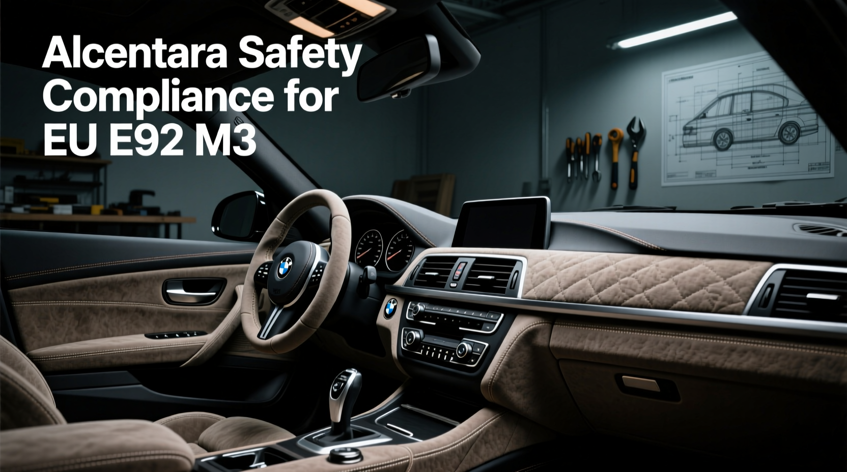 Alcantara Safety Compliance for EU E92 M3 Explained
