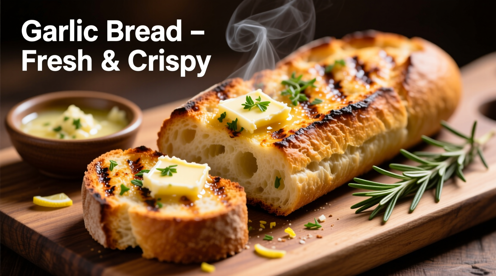 grilled garlic bread