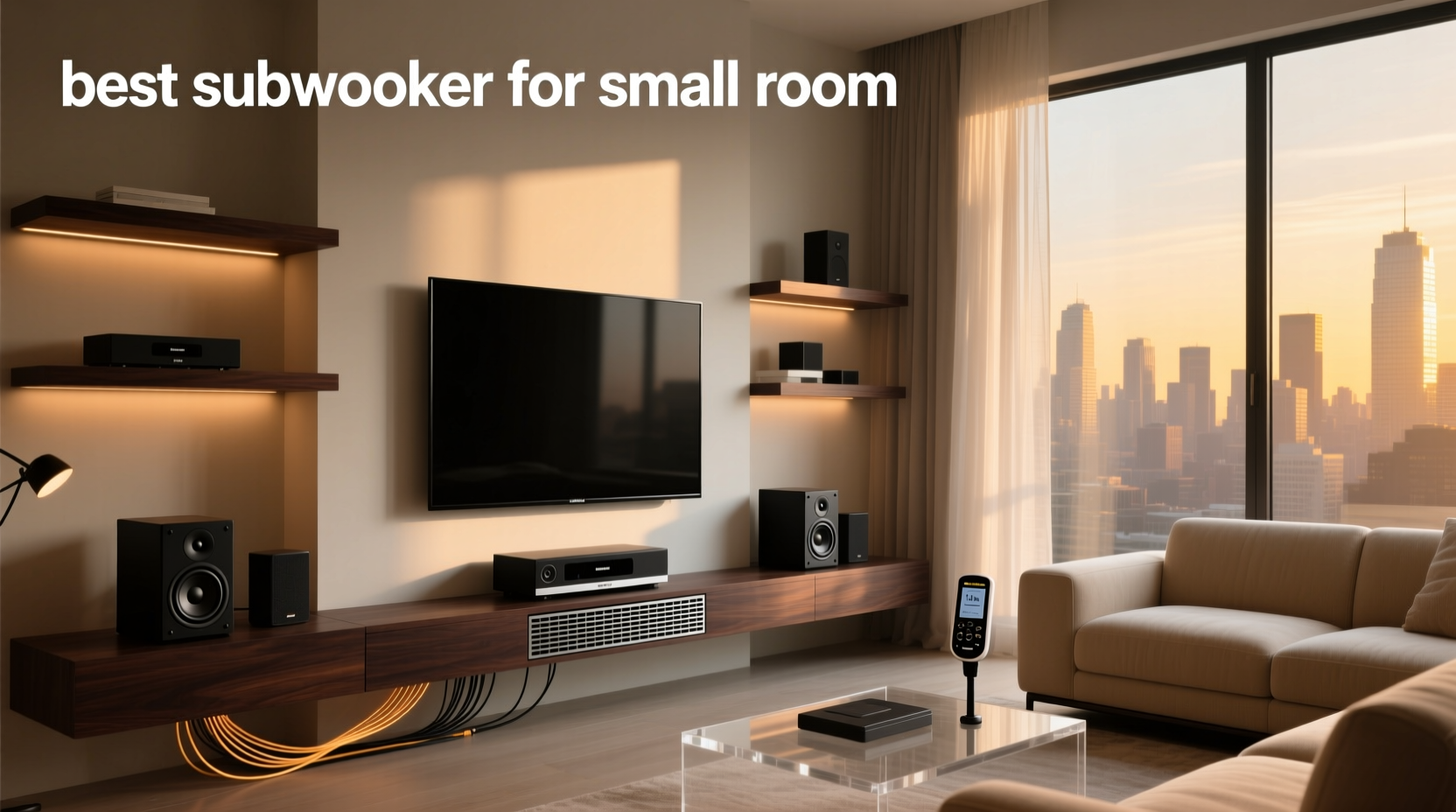 Best Subwoofer for Small Room Buying Guide