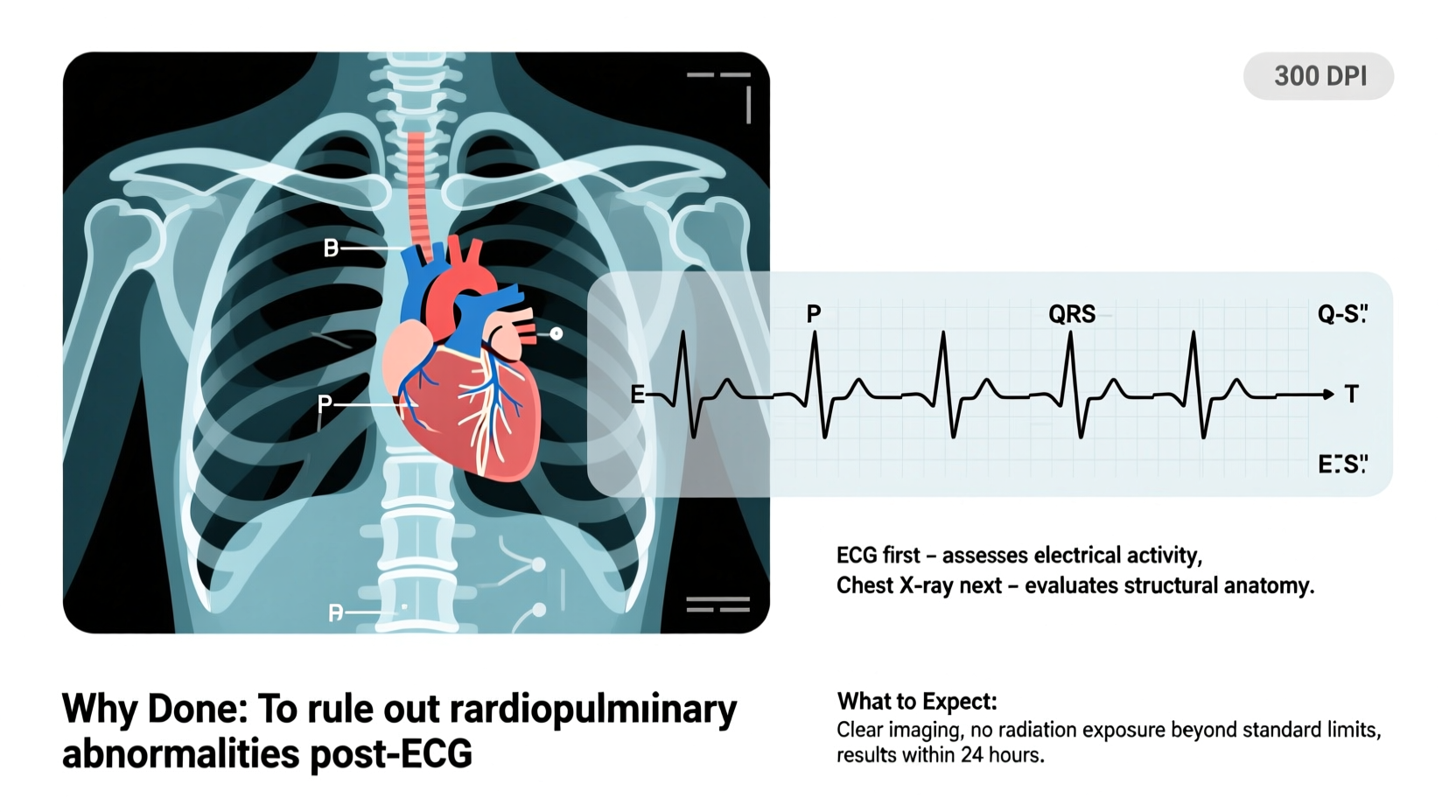 chest x ray after ecg why its done what to expect