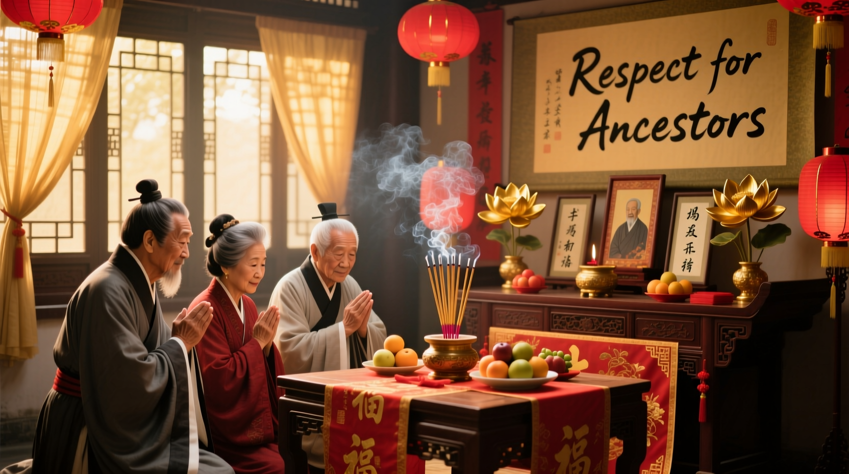 who do chinese people honor in the new year