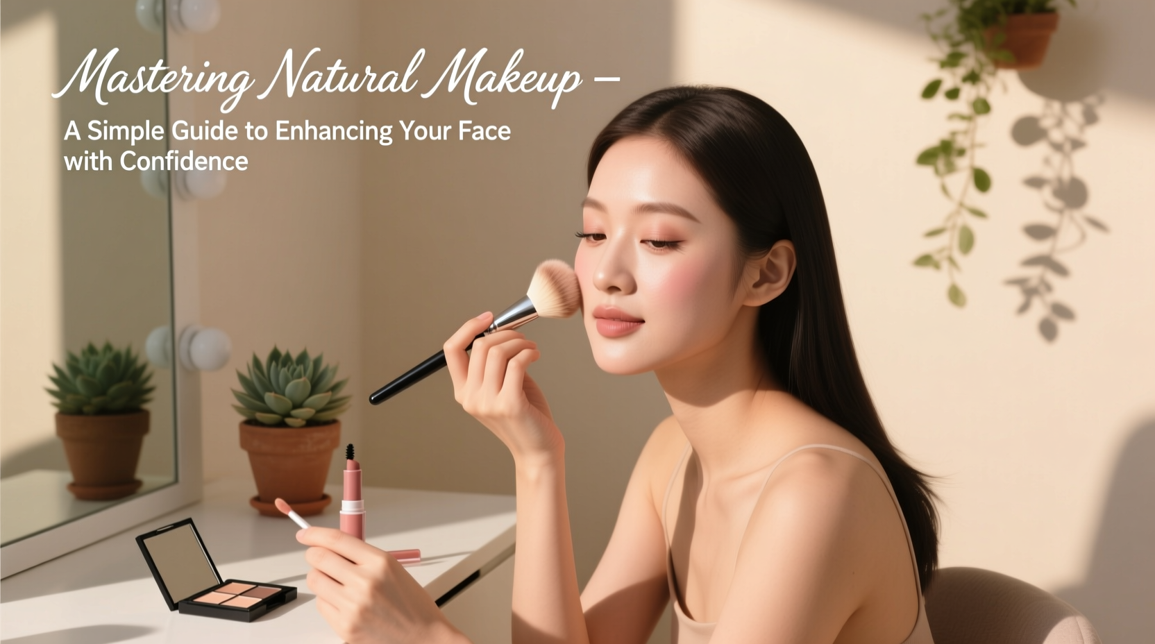 mastering natural makeup a simple guide to enhancing your face with confidence