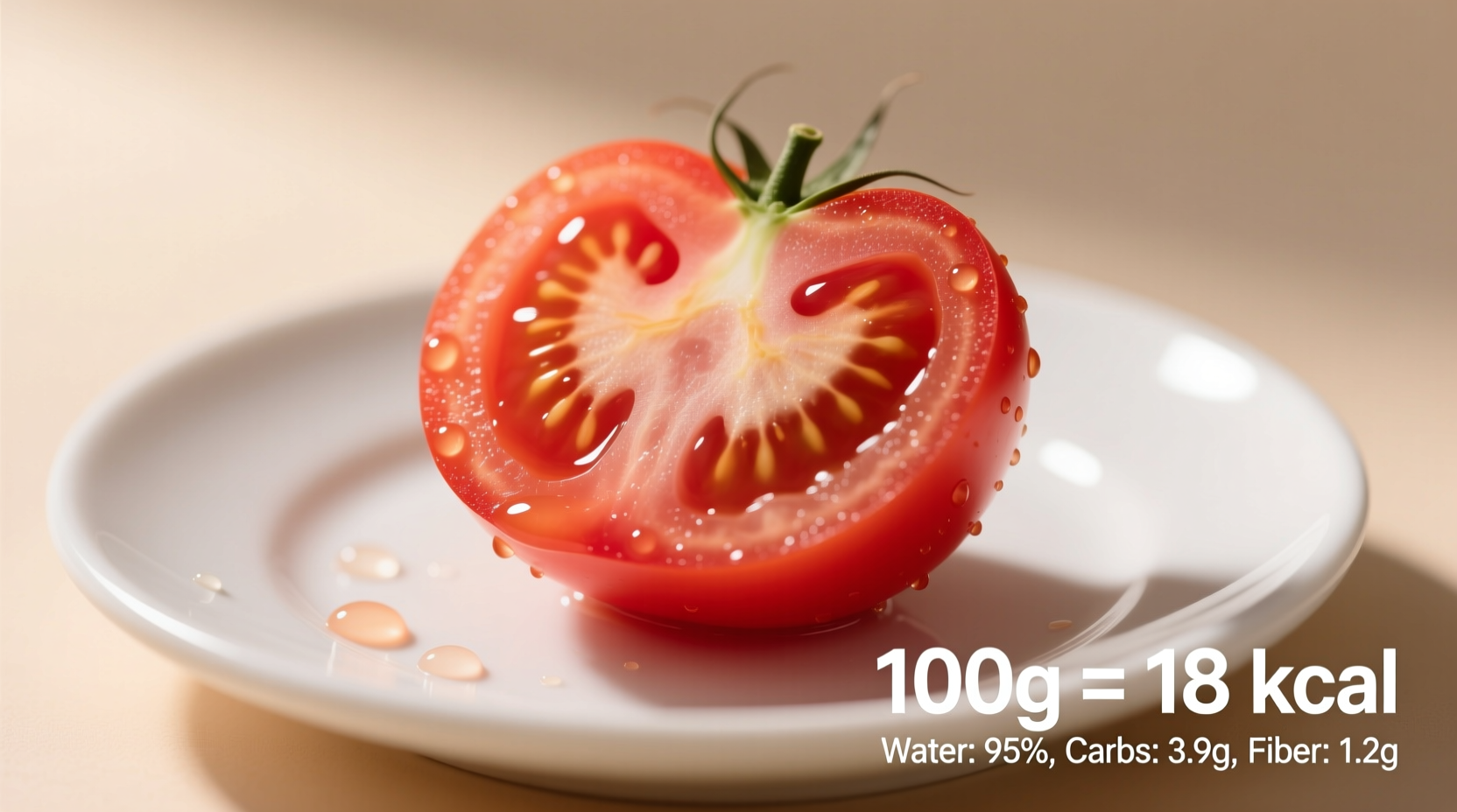 Tomato Calories 100g: Exact Count & Nutrition Facts
