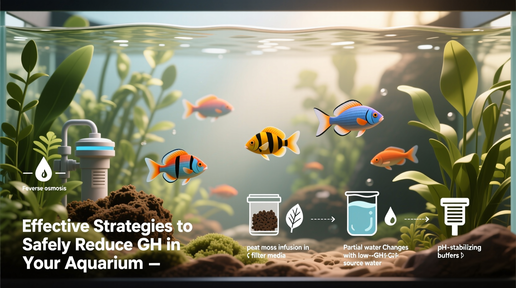 effective strategies to safely reduce gh in your aquarium for healthier fish and plants