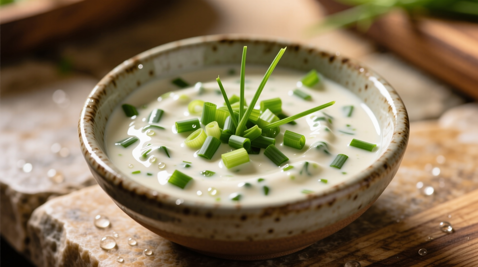 buttermilk scallion ranch dipping sauce